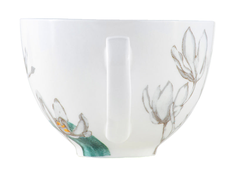 Maxwell & Williams Royal Botanic Gardens Australian Orchids Cup & Saucer White 240ml