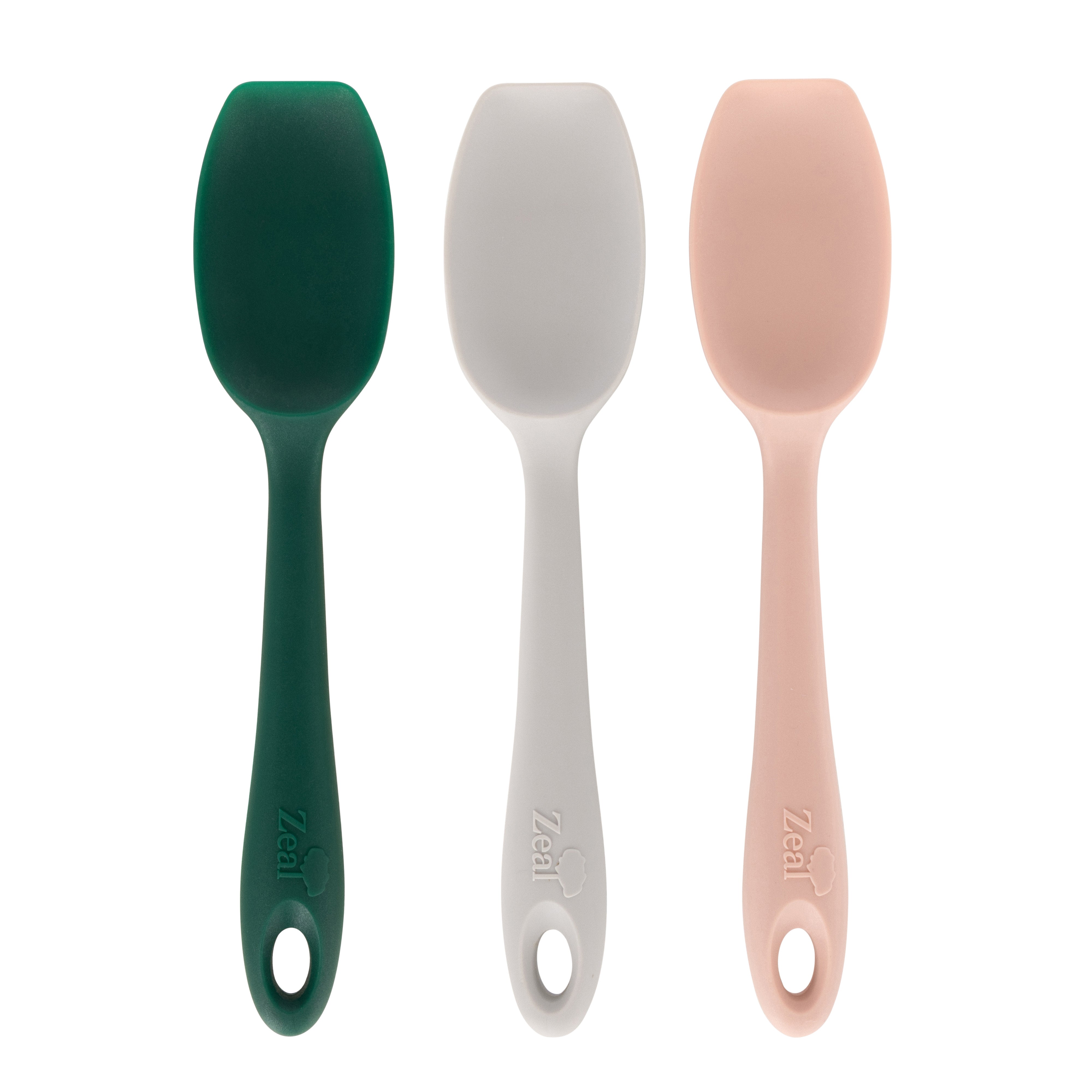 Zeal Mini Silicone Spatula Spoon (Forest Blush)