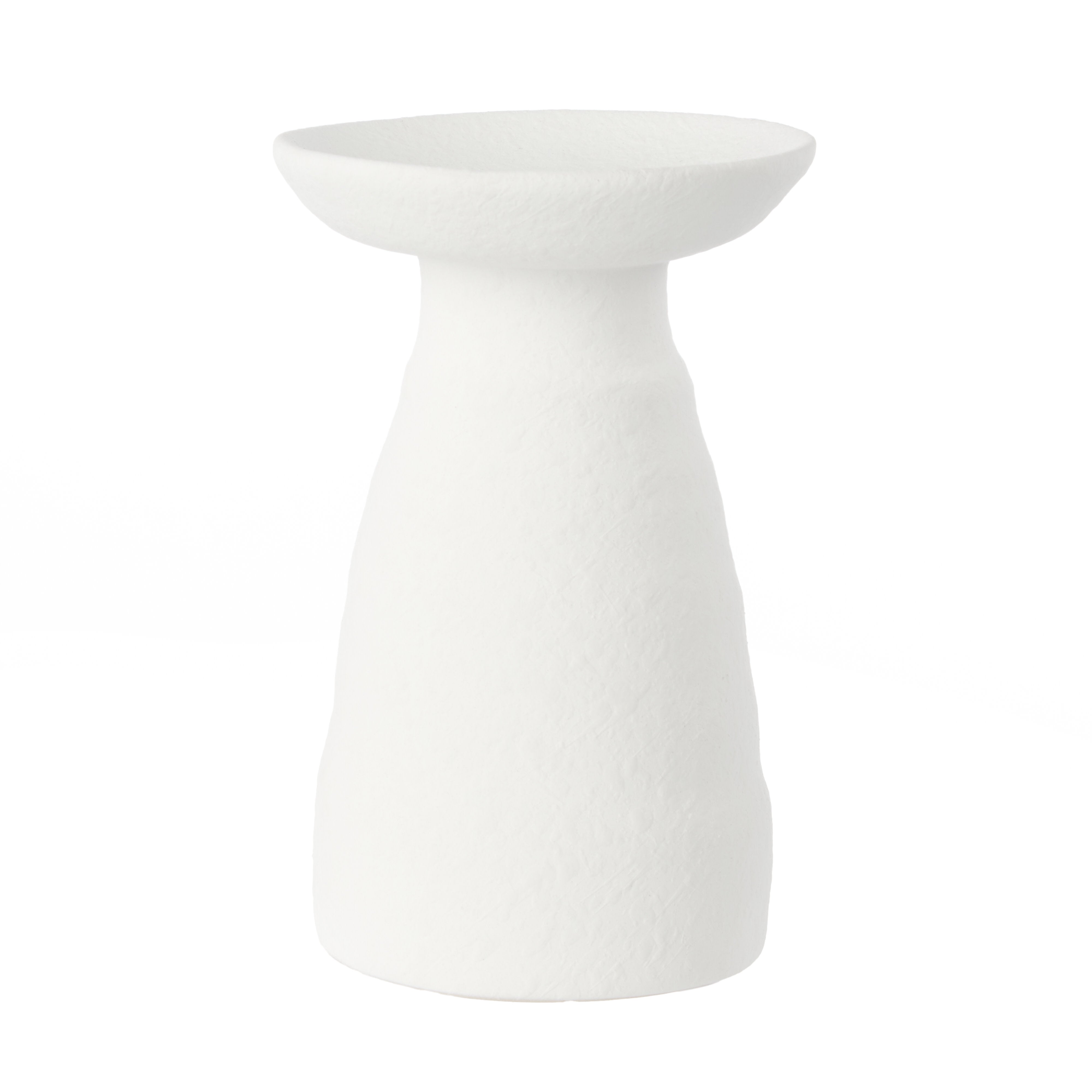 Amalfi Kamari Candle Holder Small White