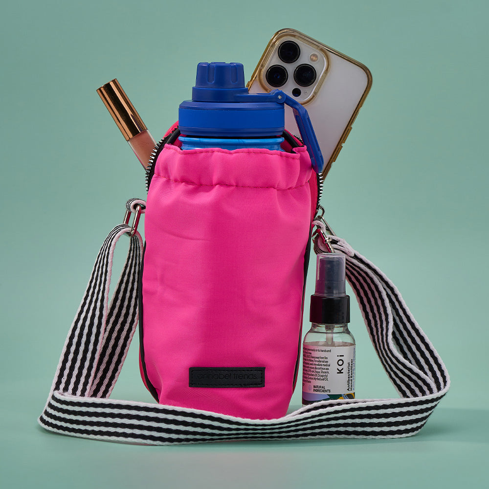 Annabel Trends Hype Water Bottle Phone Bag Black