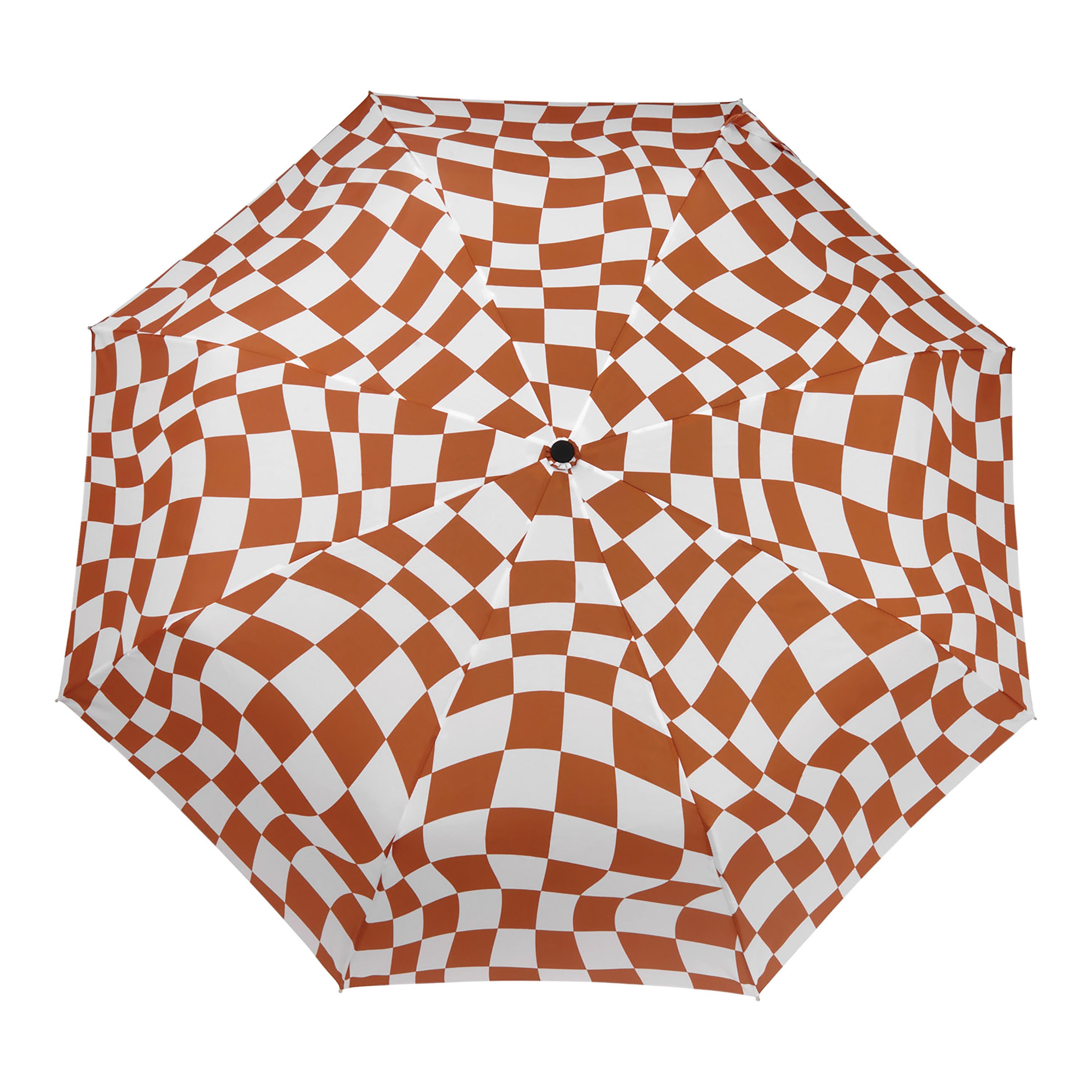 Original Duckhead Duck Umbrella Compact Peanut Butter Checks
