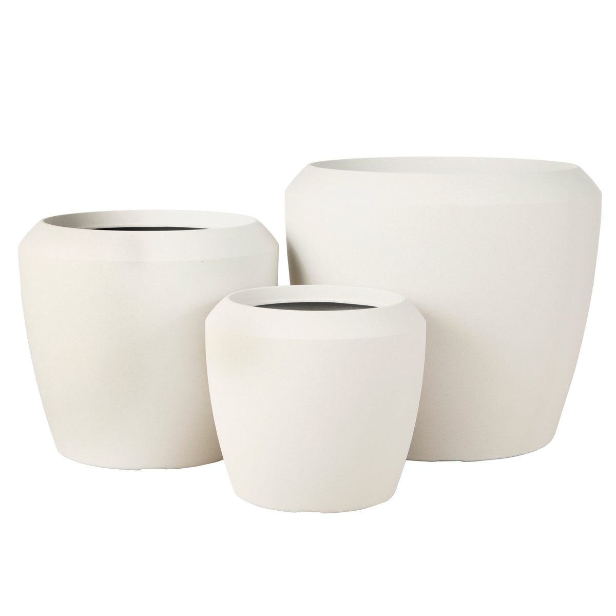 Rogue Vienna Planter 3pcs Set White