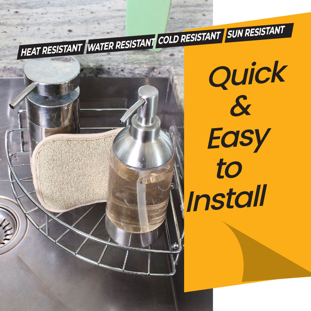 i-hook Bathroom Corner Shelf