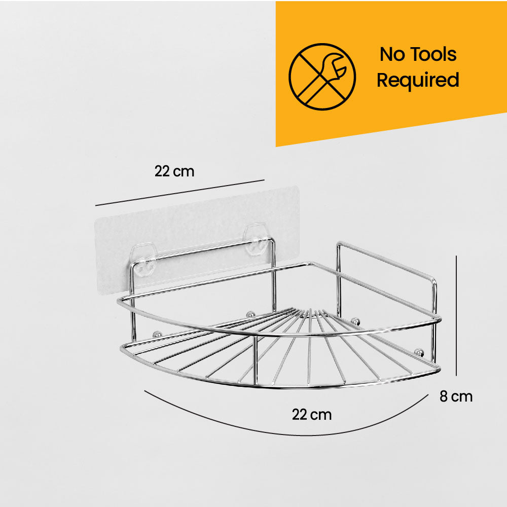 i-hook Bathroom Corner Shelf