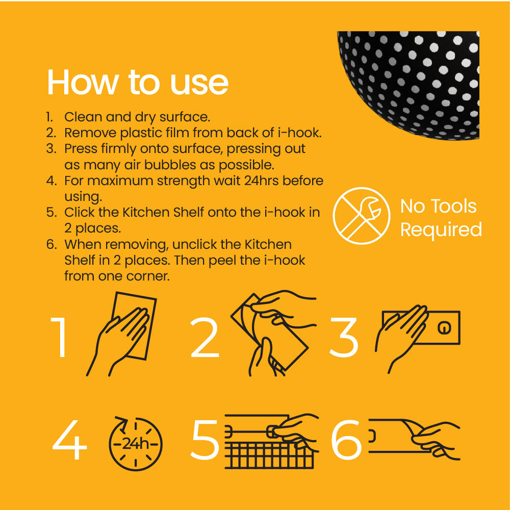 i-hook Kitchen Shelf