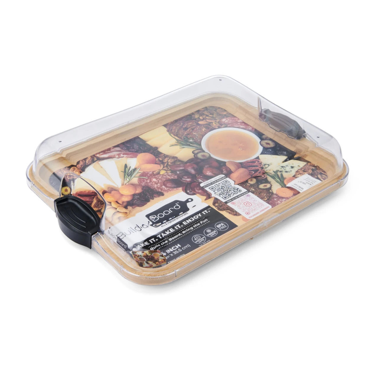 Farberware Build-a-Board Bamboo Charcuterie Board (28 x 35.5cm)