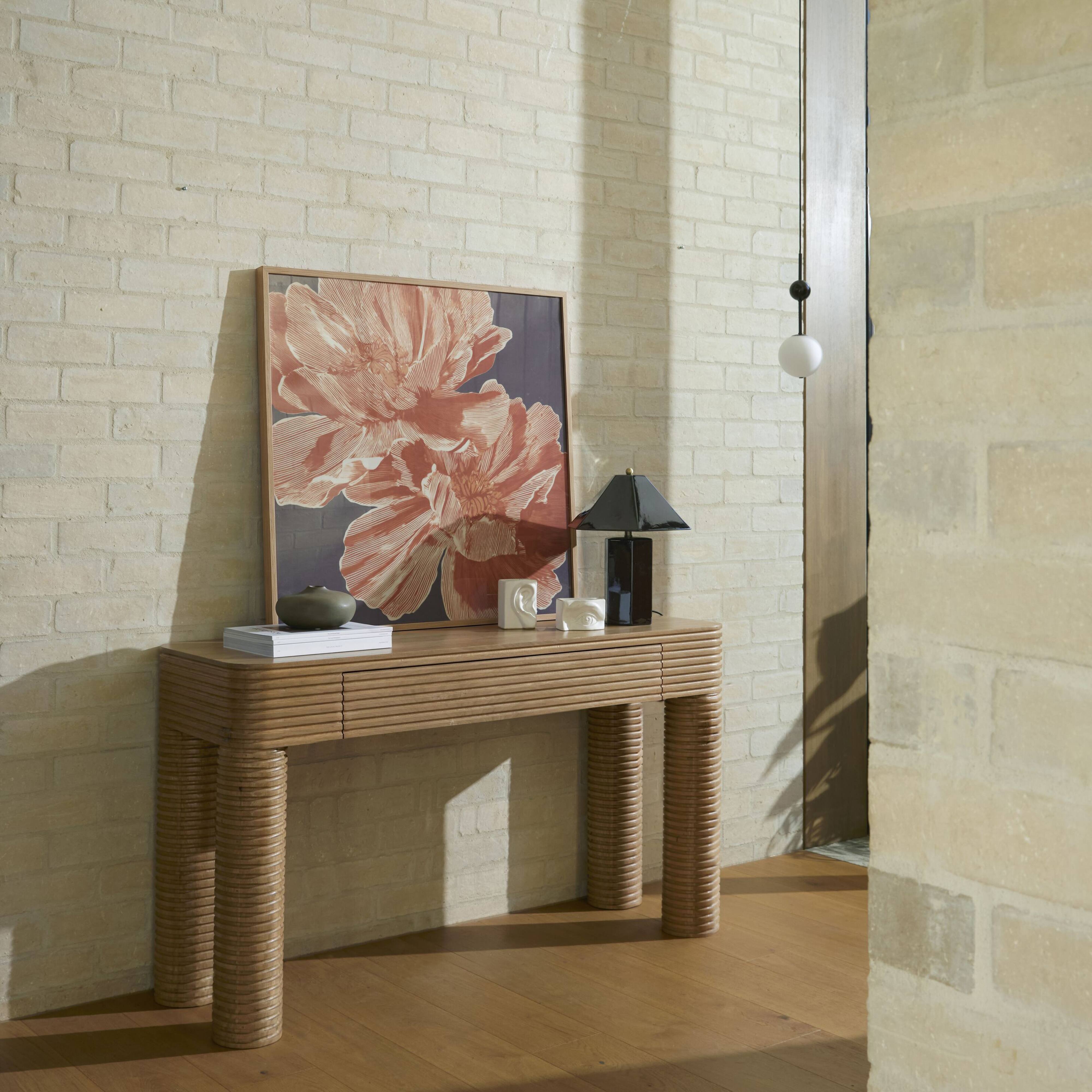 Amalfi Kairo Table Lamp Brown