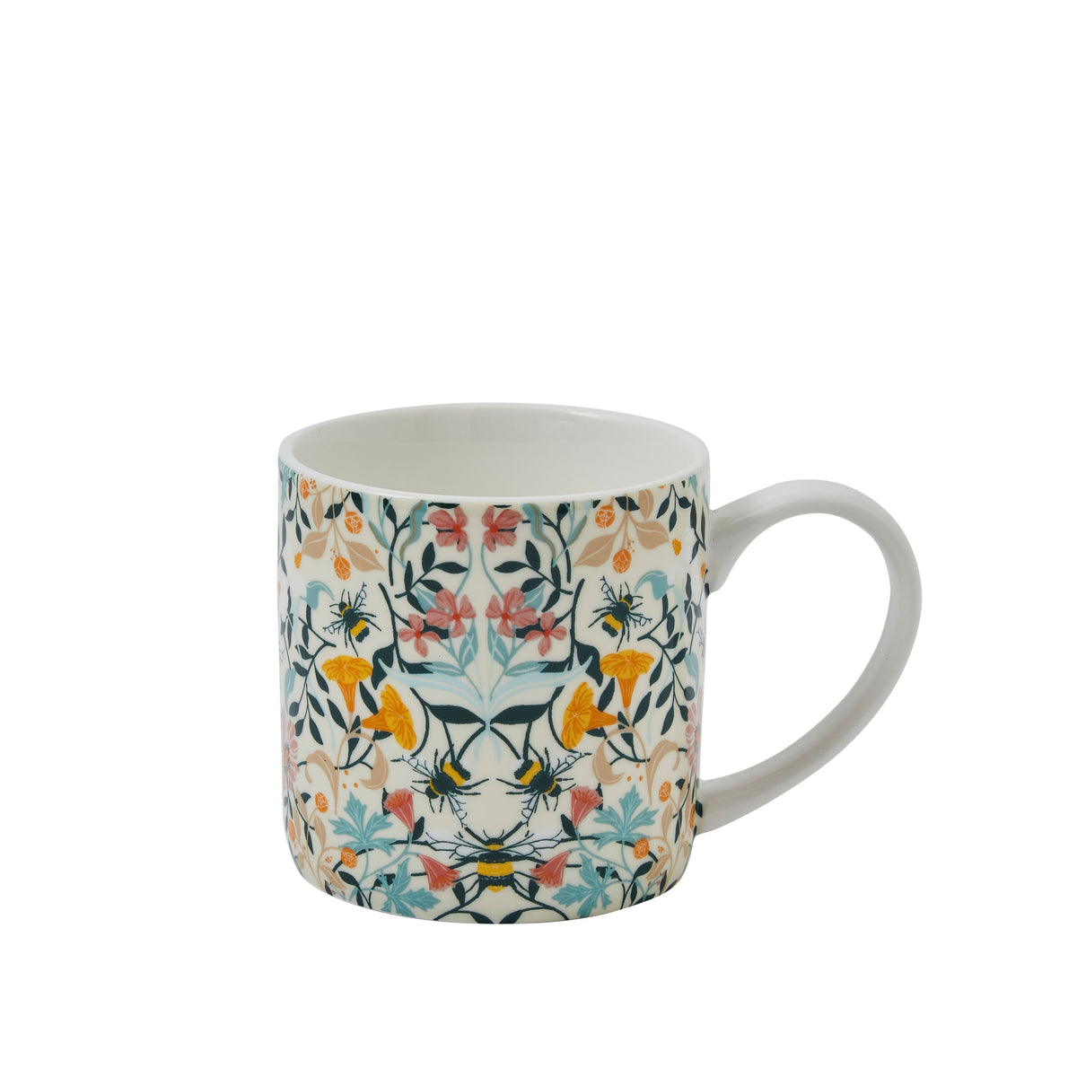 Ulster Weavers Bee Bloom New Bone China Mug Multi-Coloured