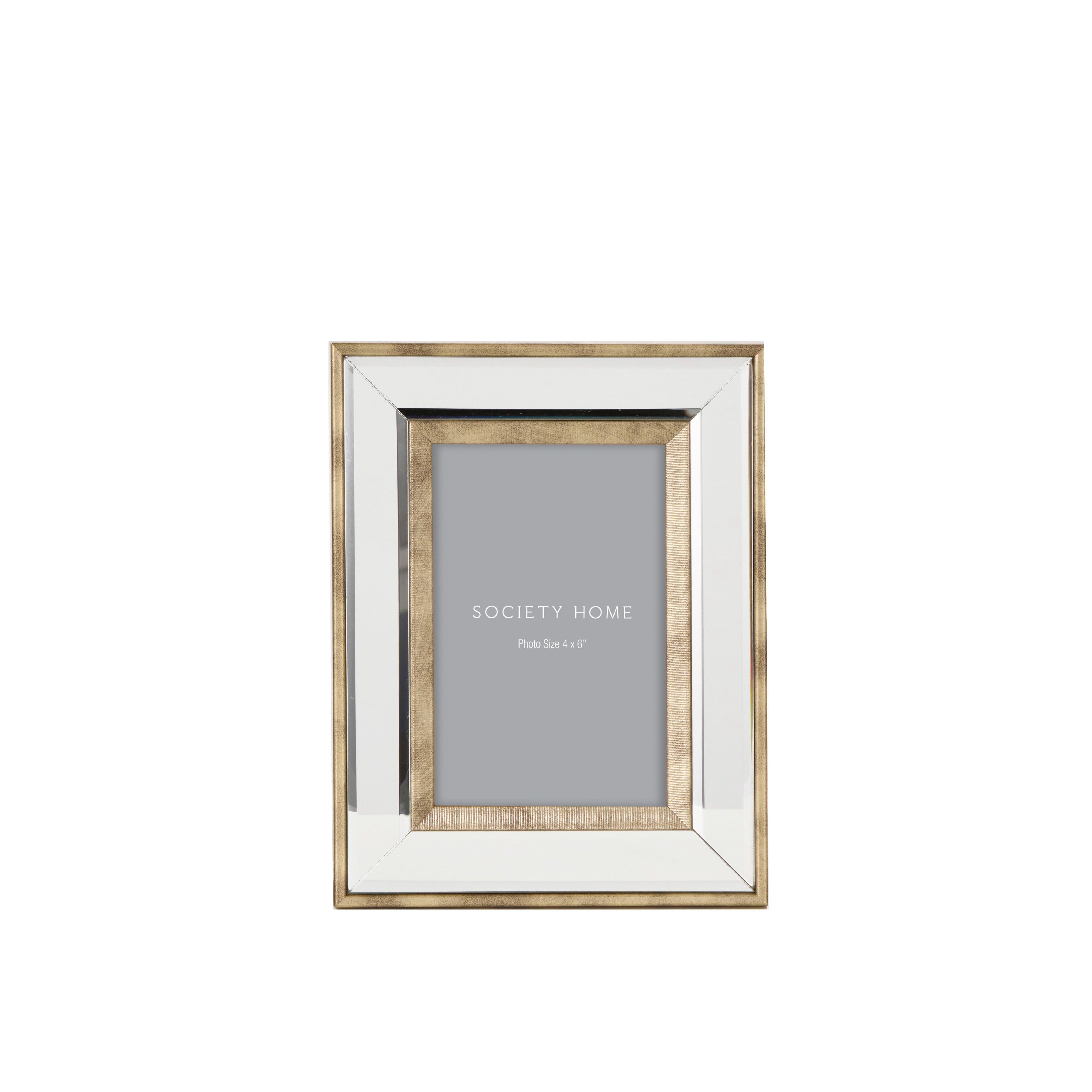 Society Home Amelia Mirror Photo Frame Gold 19cm