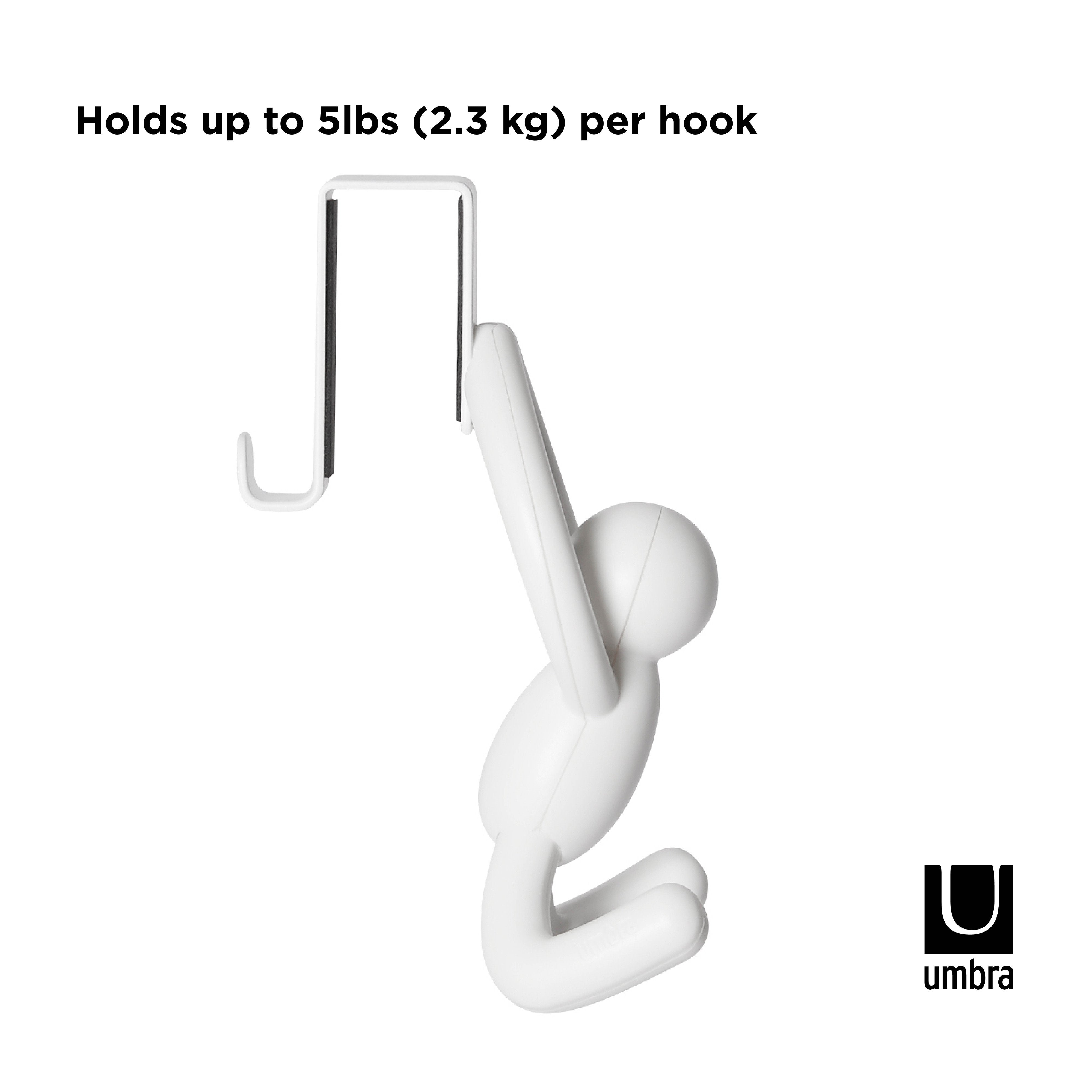 Umbra Buddy Over The Door Cabinet Hook Set of 2