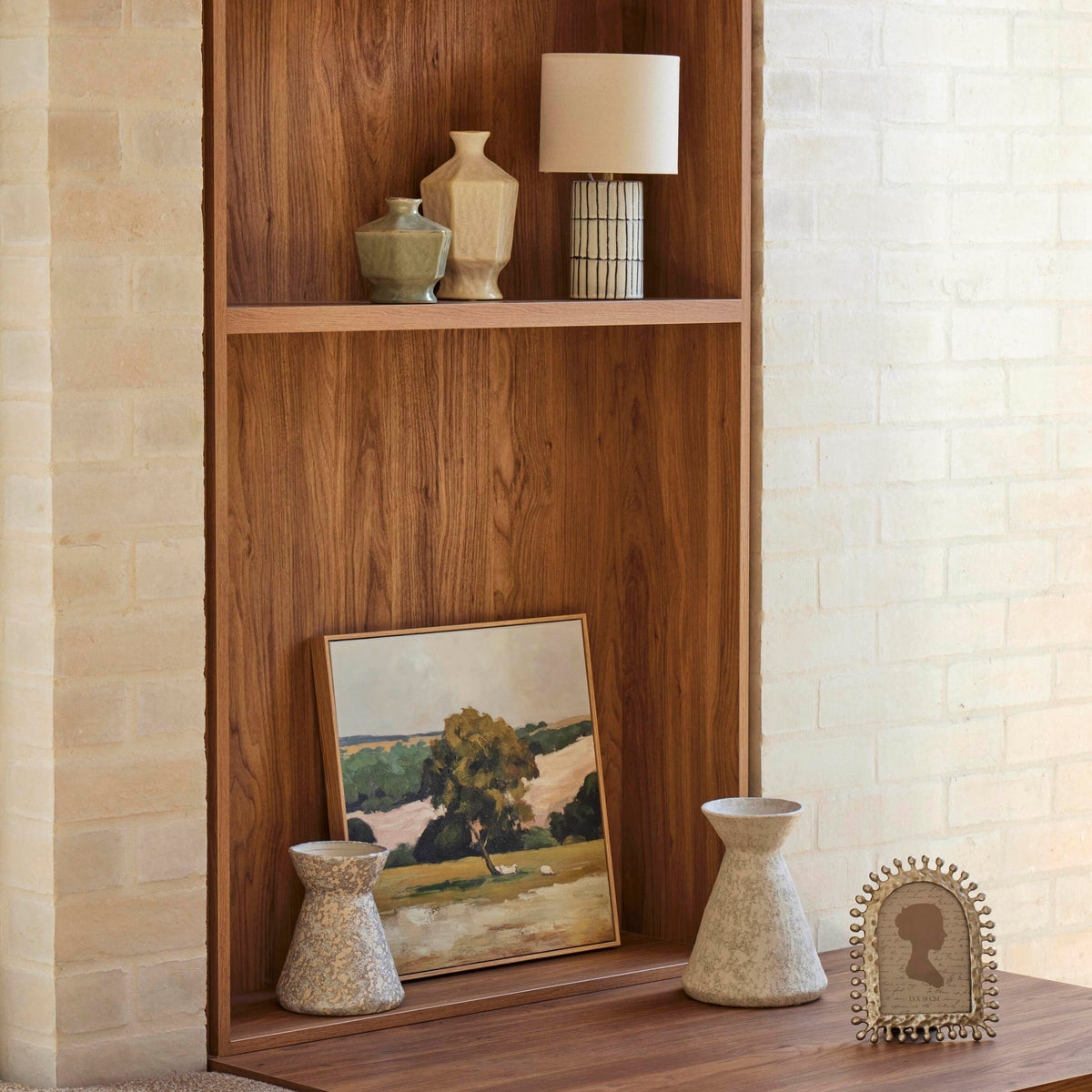 Amalfi Lido Vase White Pebble