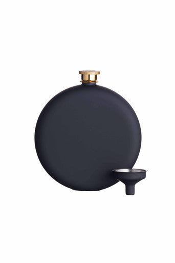 BarCraft Stainless Steel Soft Touch 350ml Hip Flask