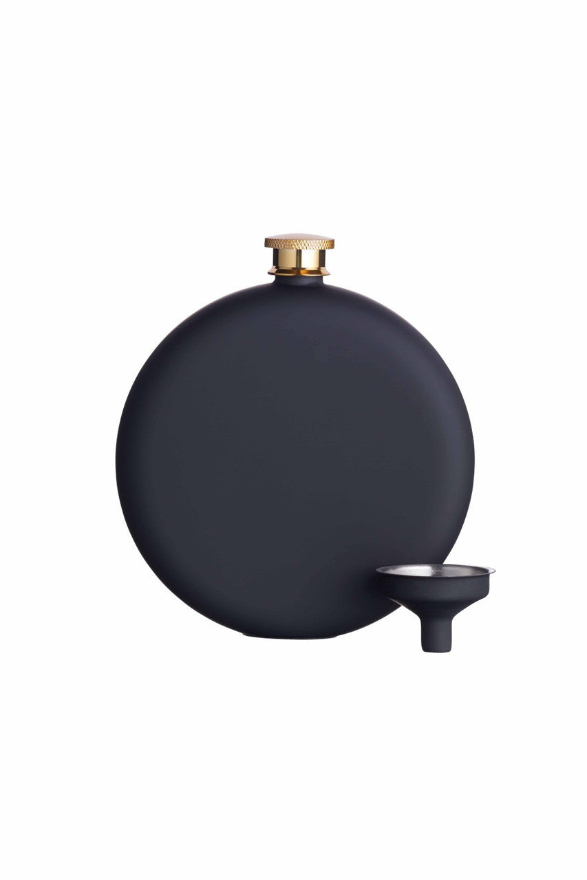 BarCraft Stainless Steel Soft Touch 350ml Hip Flask