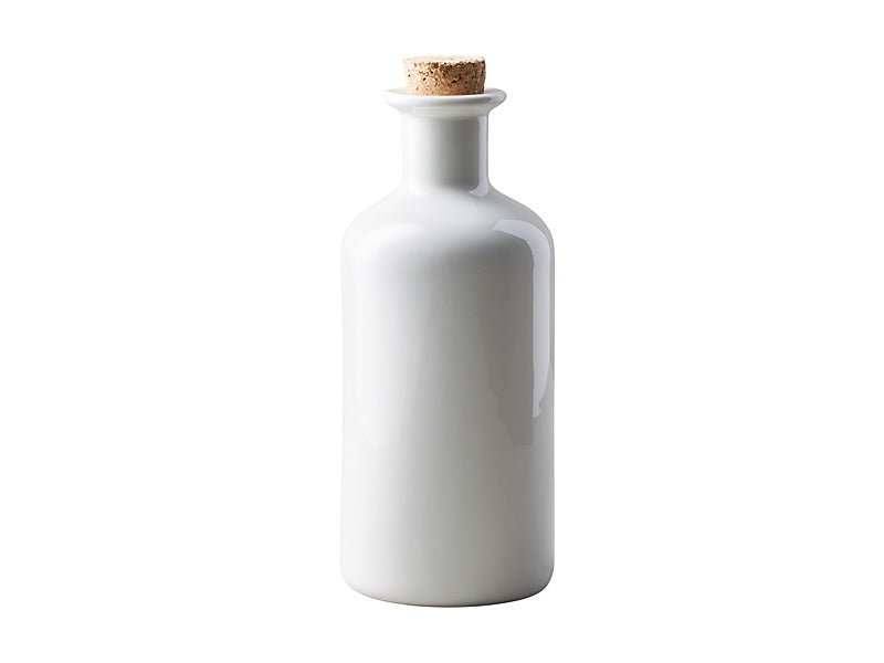 Maxwell & Williams Epicurious Oil Bottle Cork Lid White 500ml