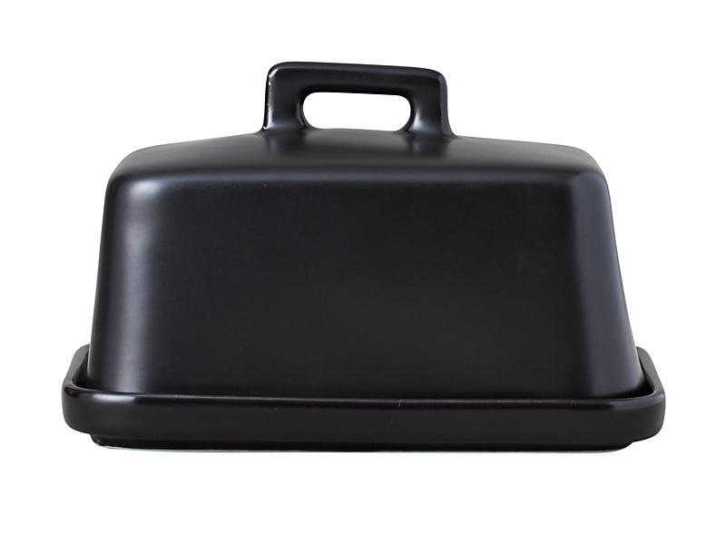 Maxwell & Williams Epicurious Butter Dish Black