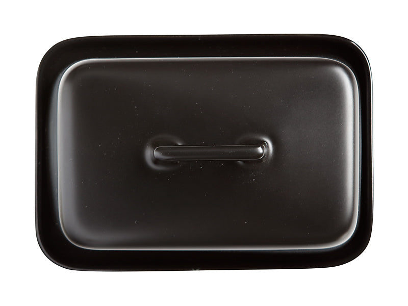 Maxwell & Williams Epicurious Butter Dish Black