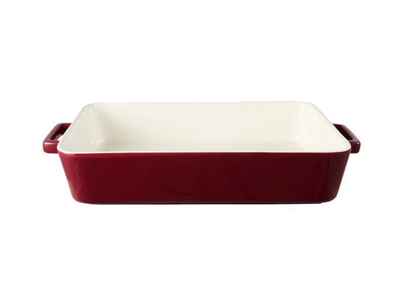 Maxwell & Williams Epicurious Rectangle Baker Bordeaux 34 x 23 x 6.5cm