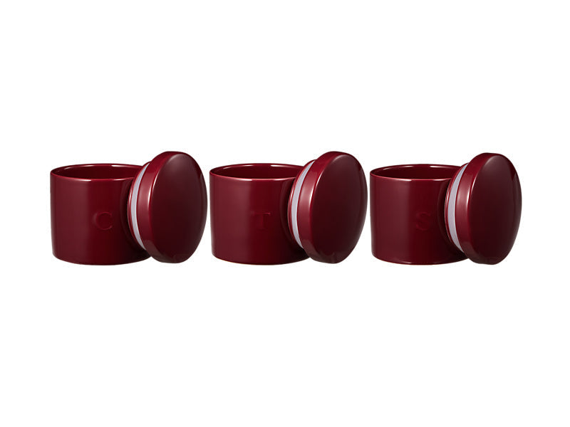 Maxwell & Williams Epicurious Canister Bordeaux 500ml 3 Piece