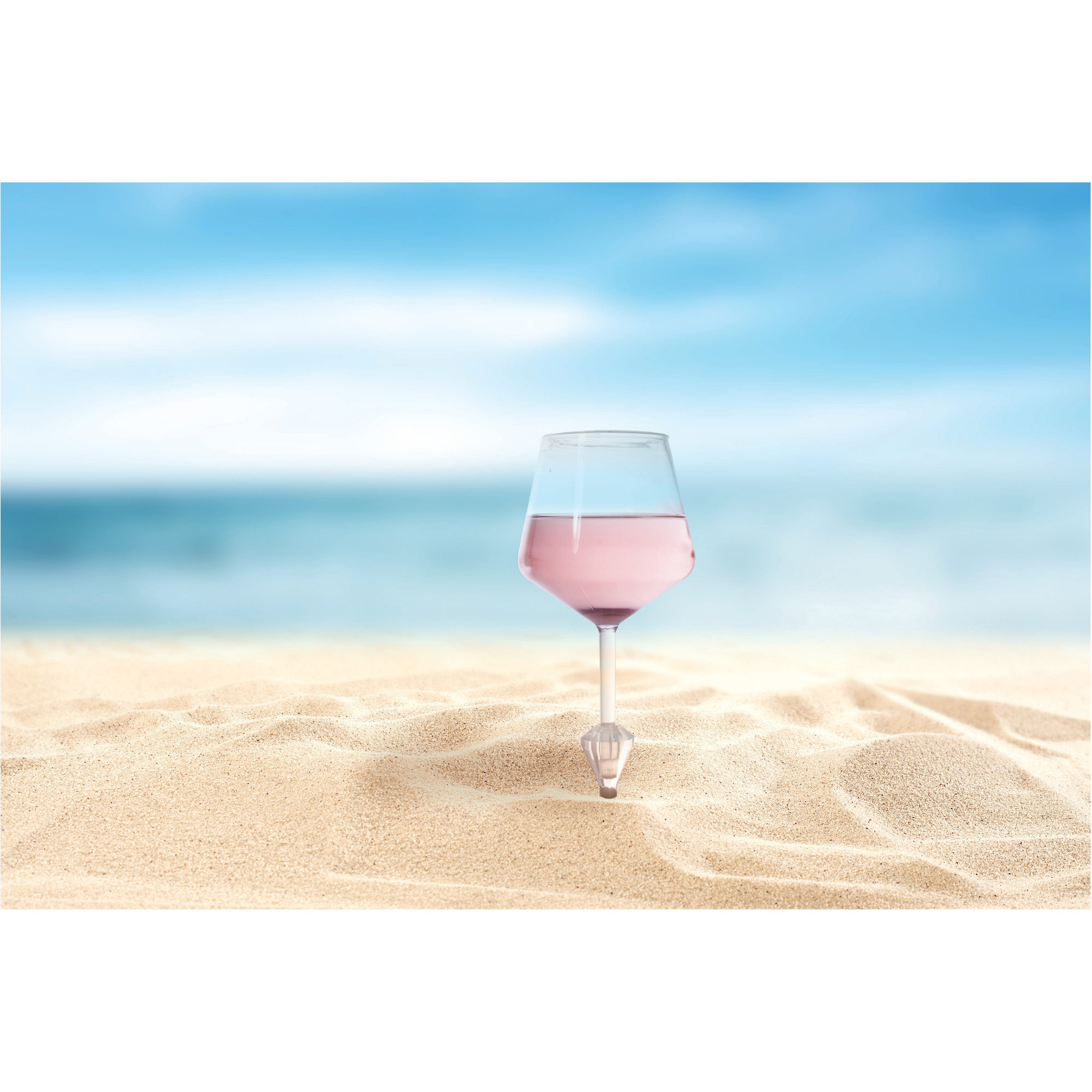 isGift Glass Floating Wine Glass Clear