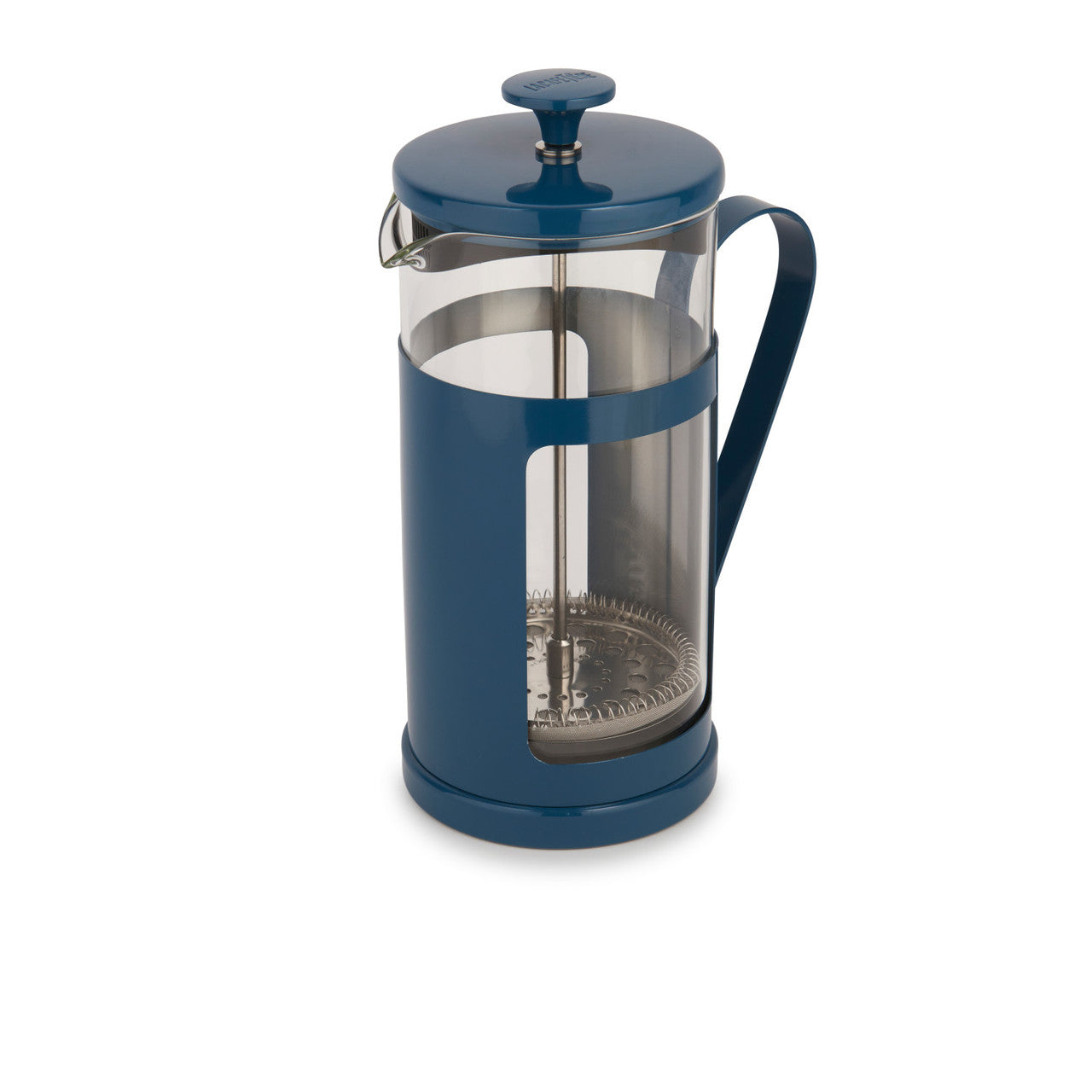 La Cafetière Monaco Stainless Steel Cafetière 8 Cup / 1L (Navy Blue)