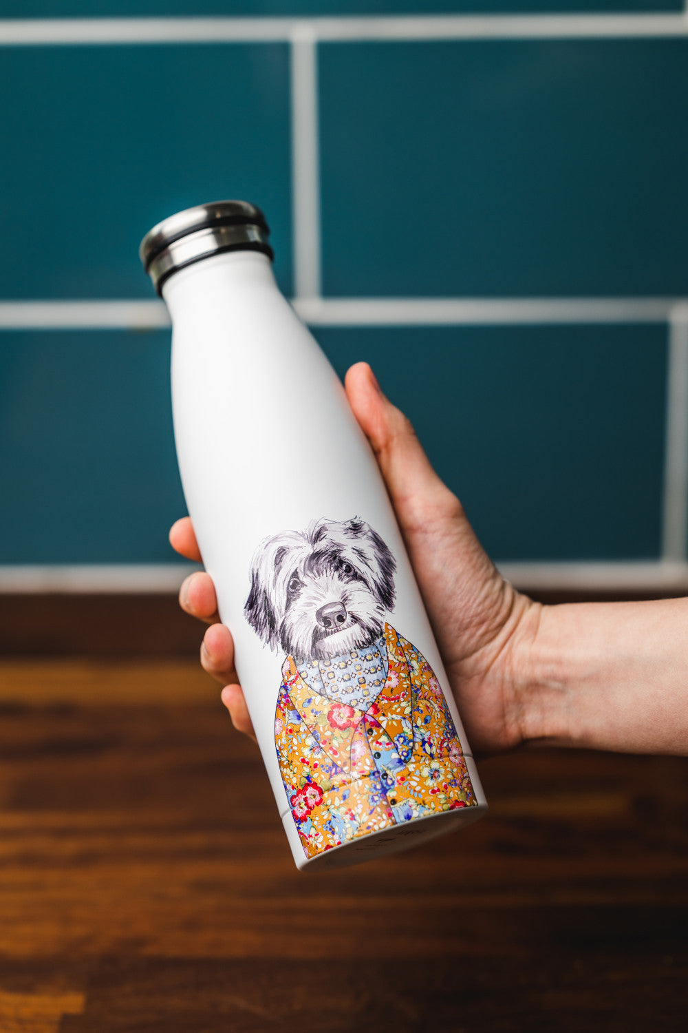 Mikasa x Tipperleyhill Insulated Bottle 500ml (Cockapoo)