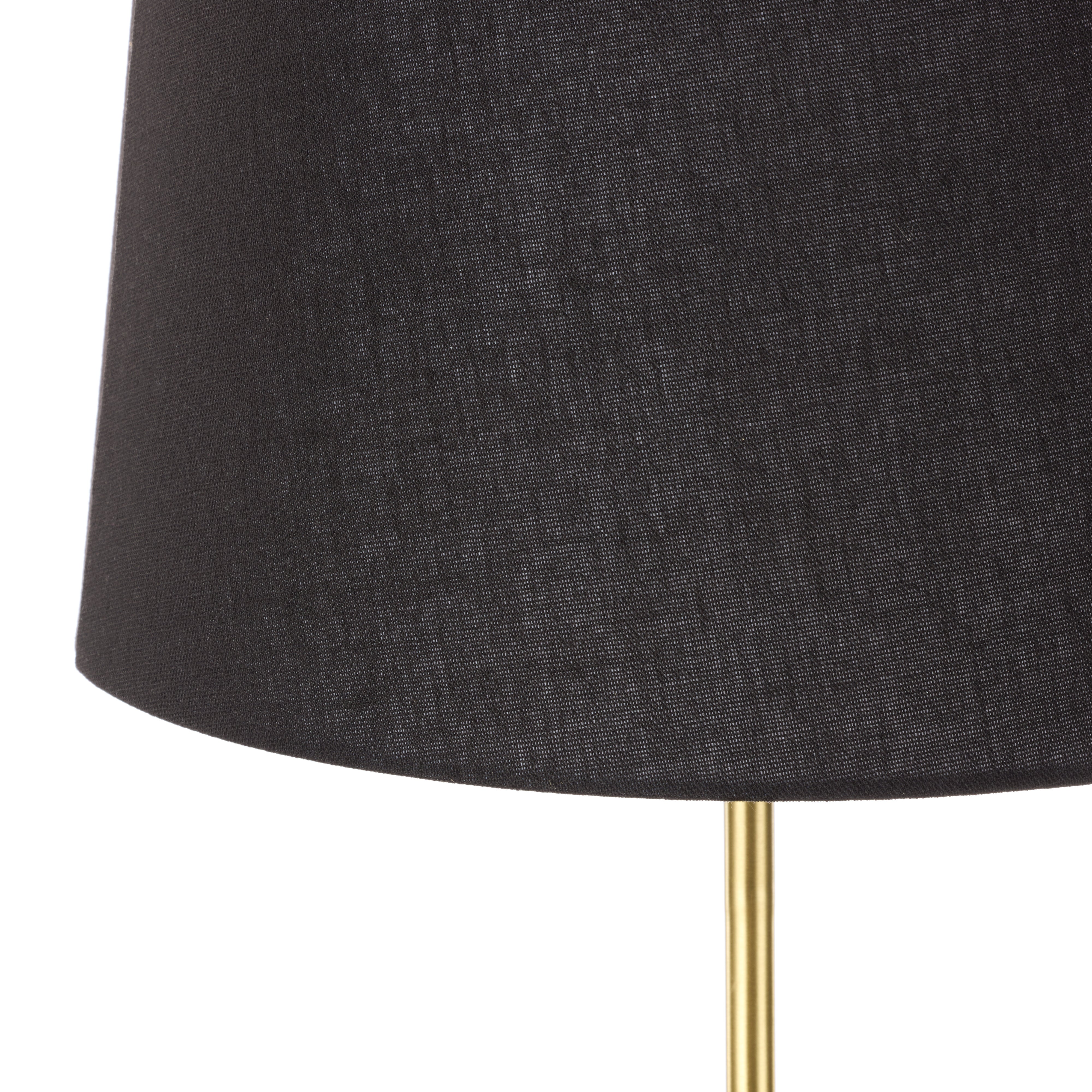 Amalfi Missouri Marble Table Lamp Black & Gold