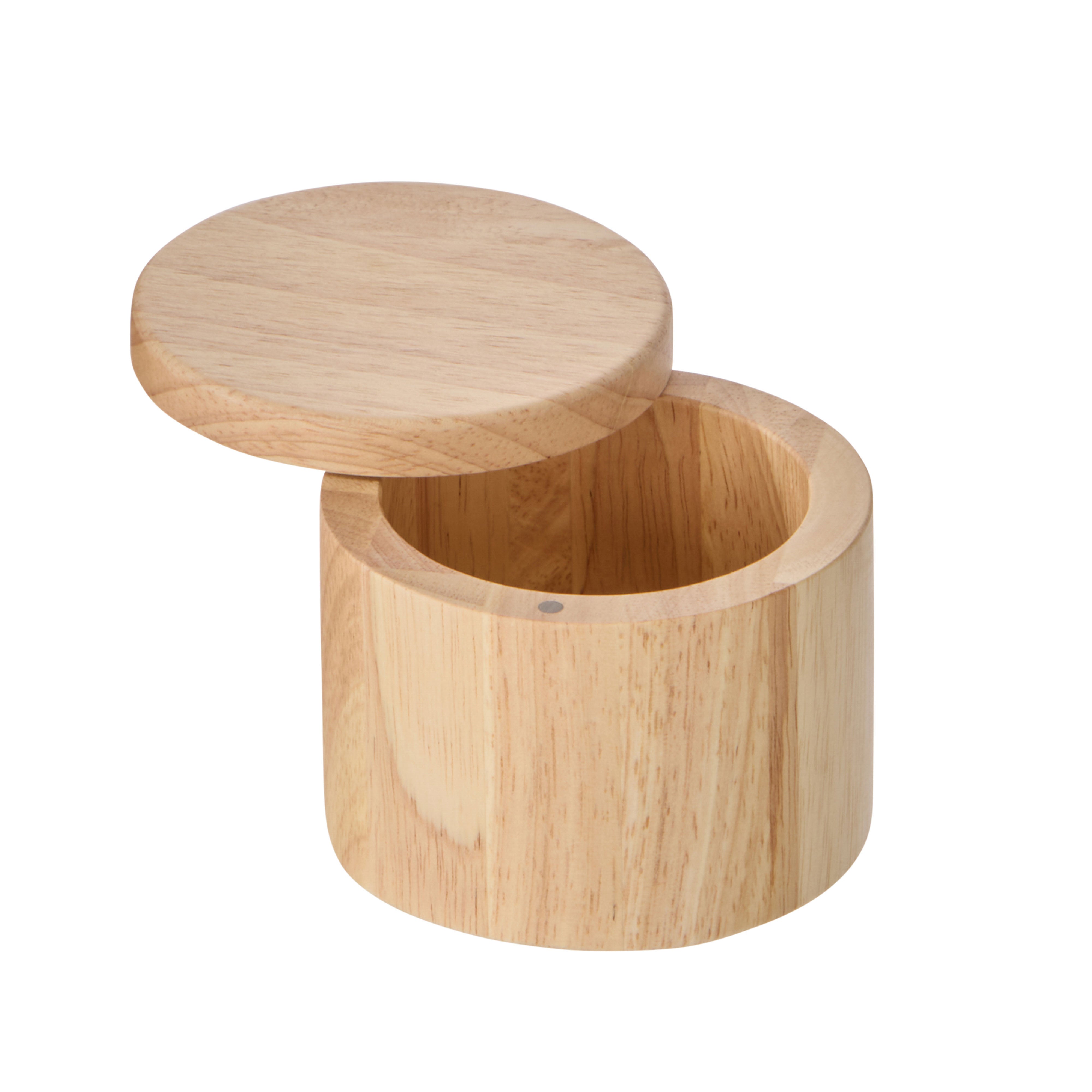 Davis & Waddell Harvest Salt Keeper with Magnetic Closure Natural