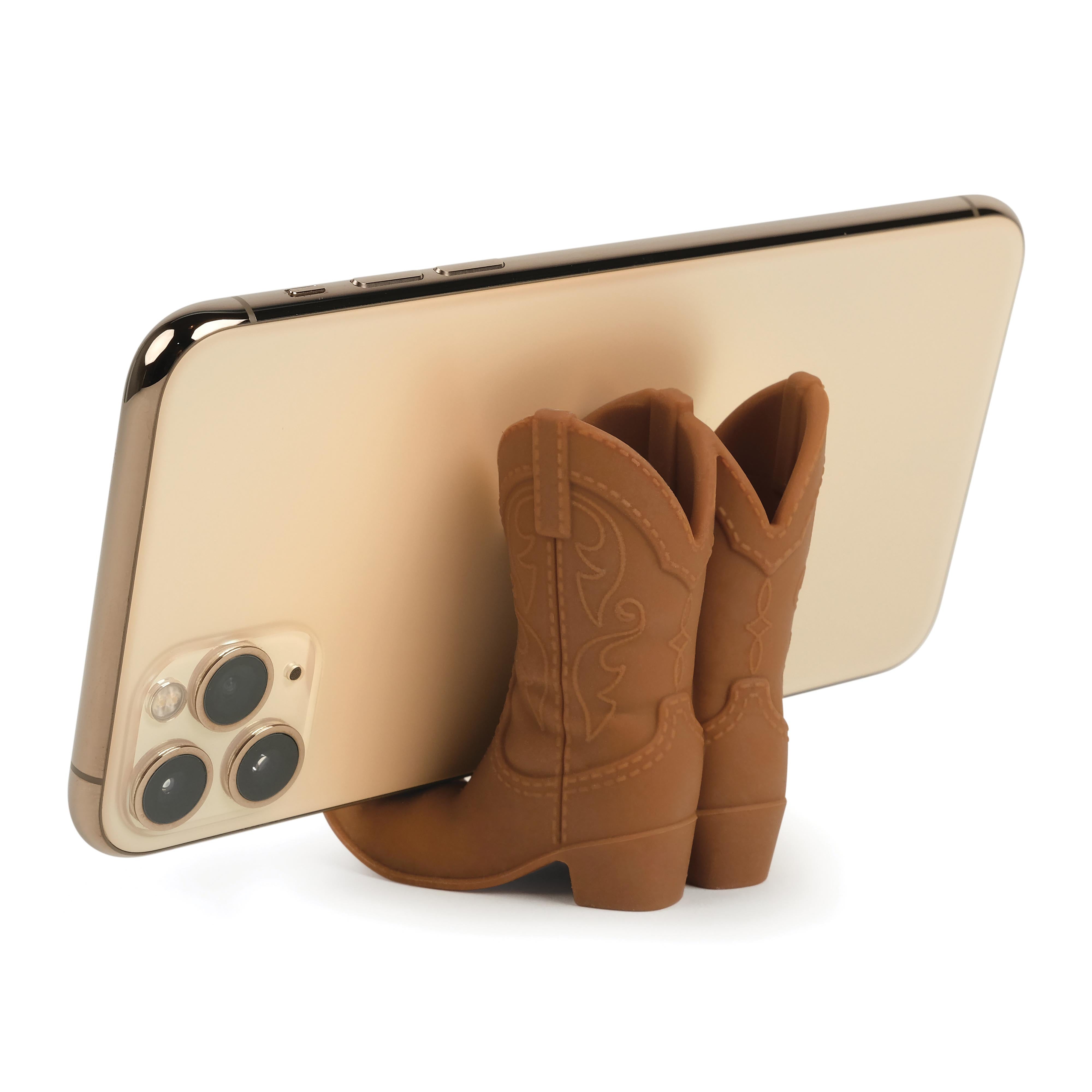 Fred Giddy Up Phone Stand Brown