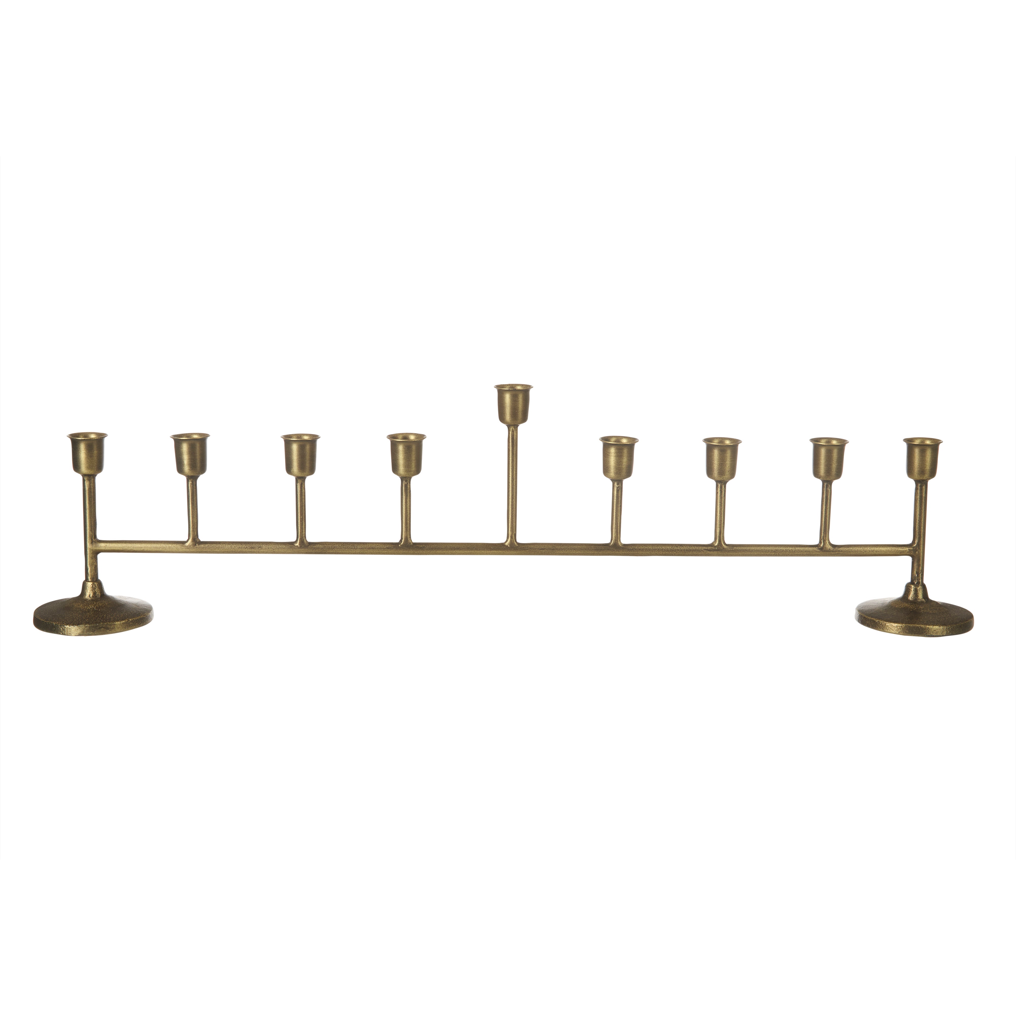 Amalfi Ford Candleholder Brass
