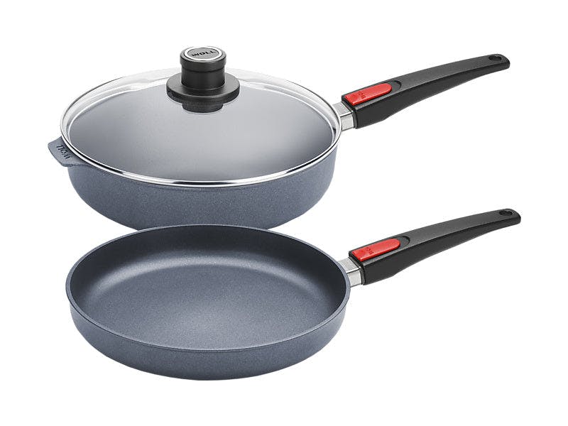 Woll Diamond Ind Saute 28cm/ 28cm Fry Set
