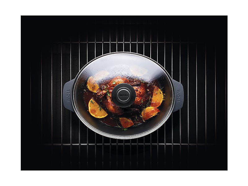 Woll Oval Induction Roaster 31x26cm / 6L