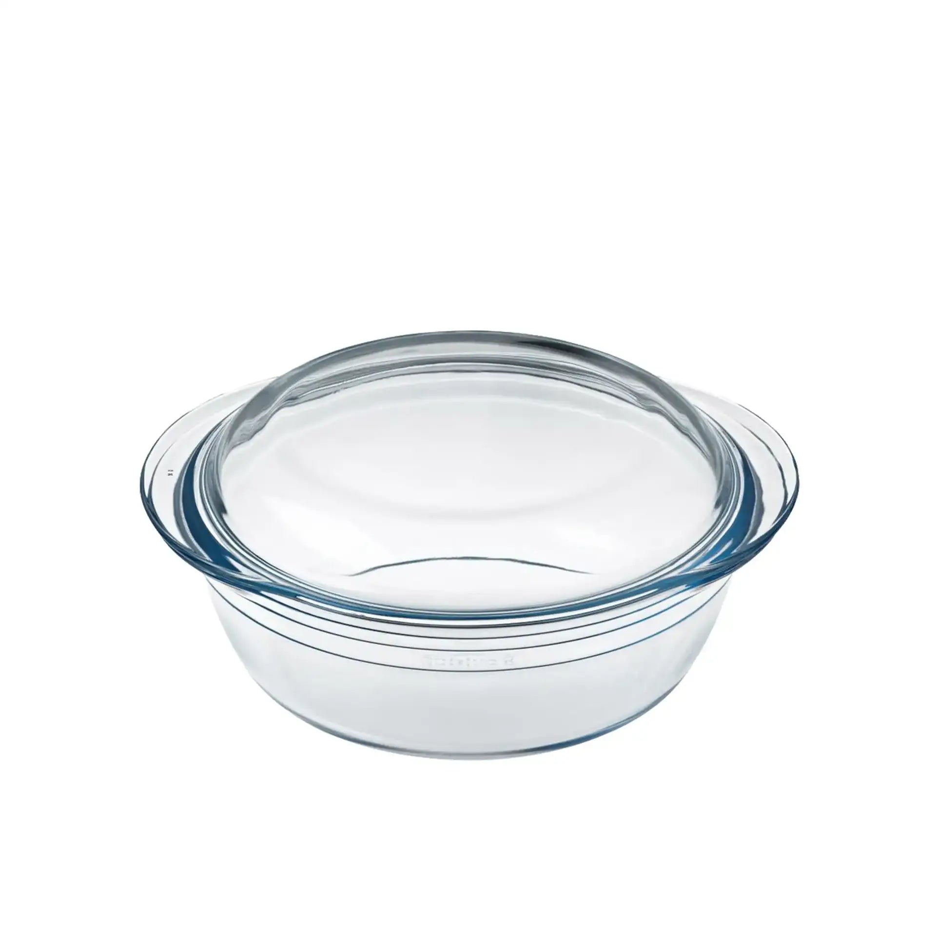 O'Cuisine Glass Round Casserole 27 x 23cm - 2.2L