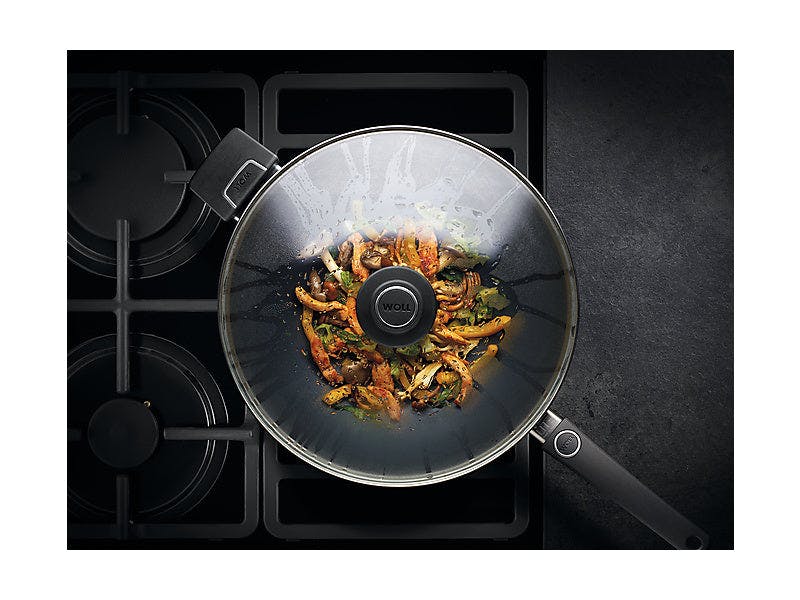 Woll Fixed Hdl Wok 34cm W Lid