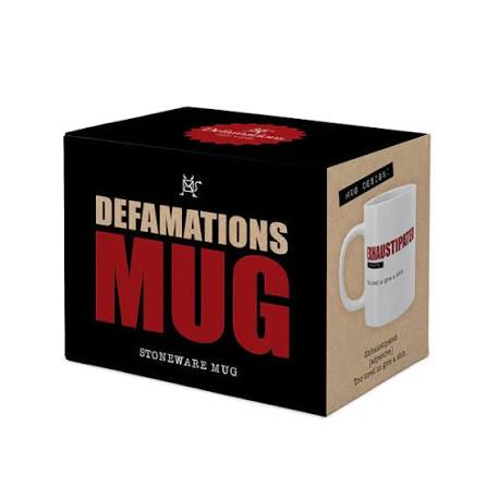 Defamations Mug Exhaustipated 330ml