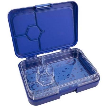 Sachi 4 Compartment Bento Lunch Box - Outer Space