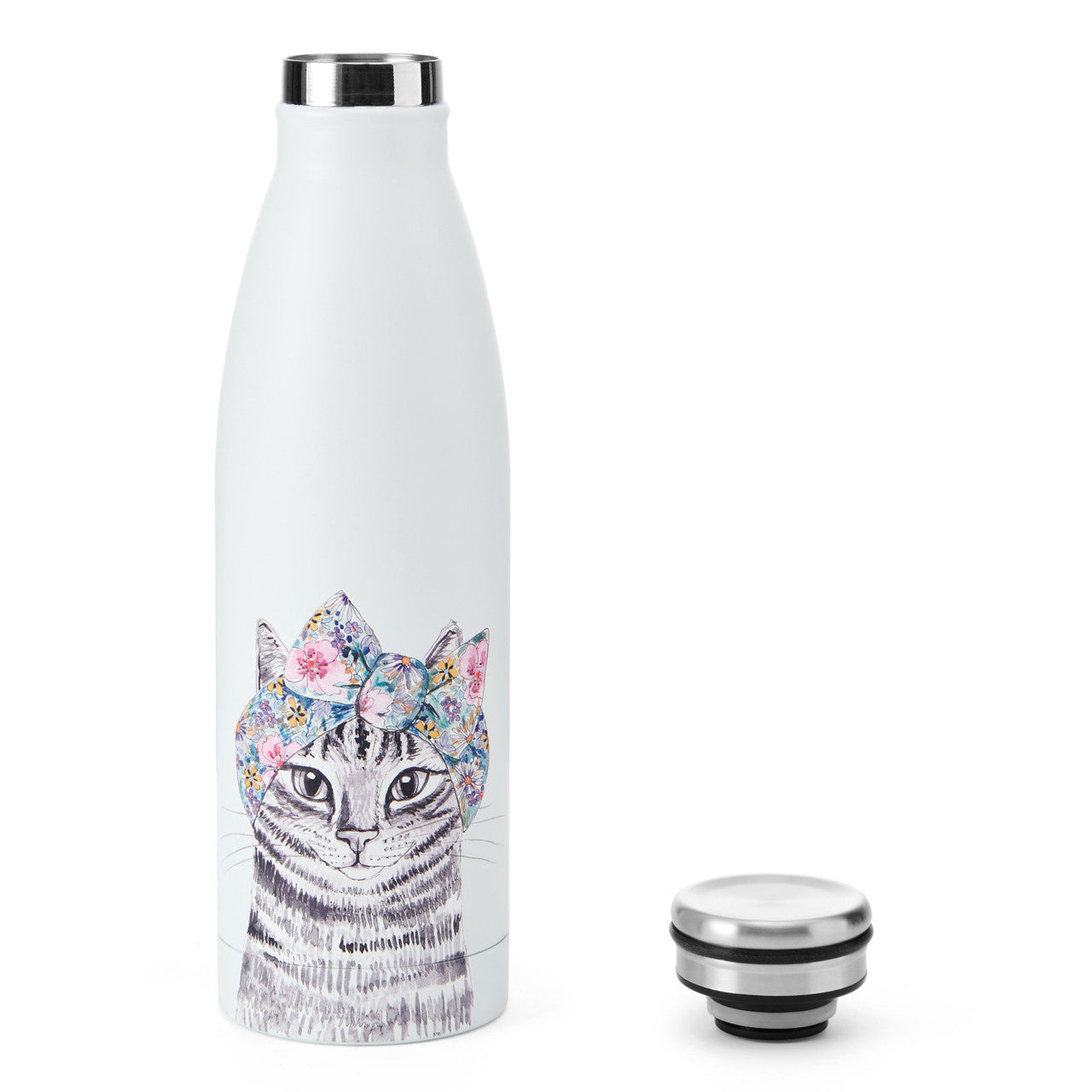 Mikasa x Tipperleyhill Insulated Bottle 500ml (Cat)