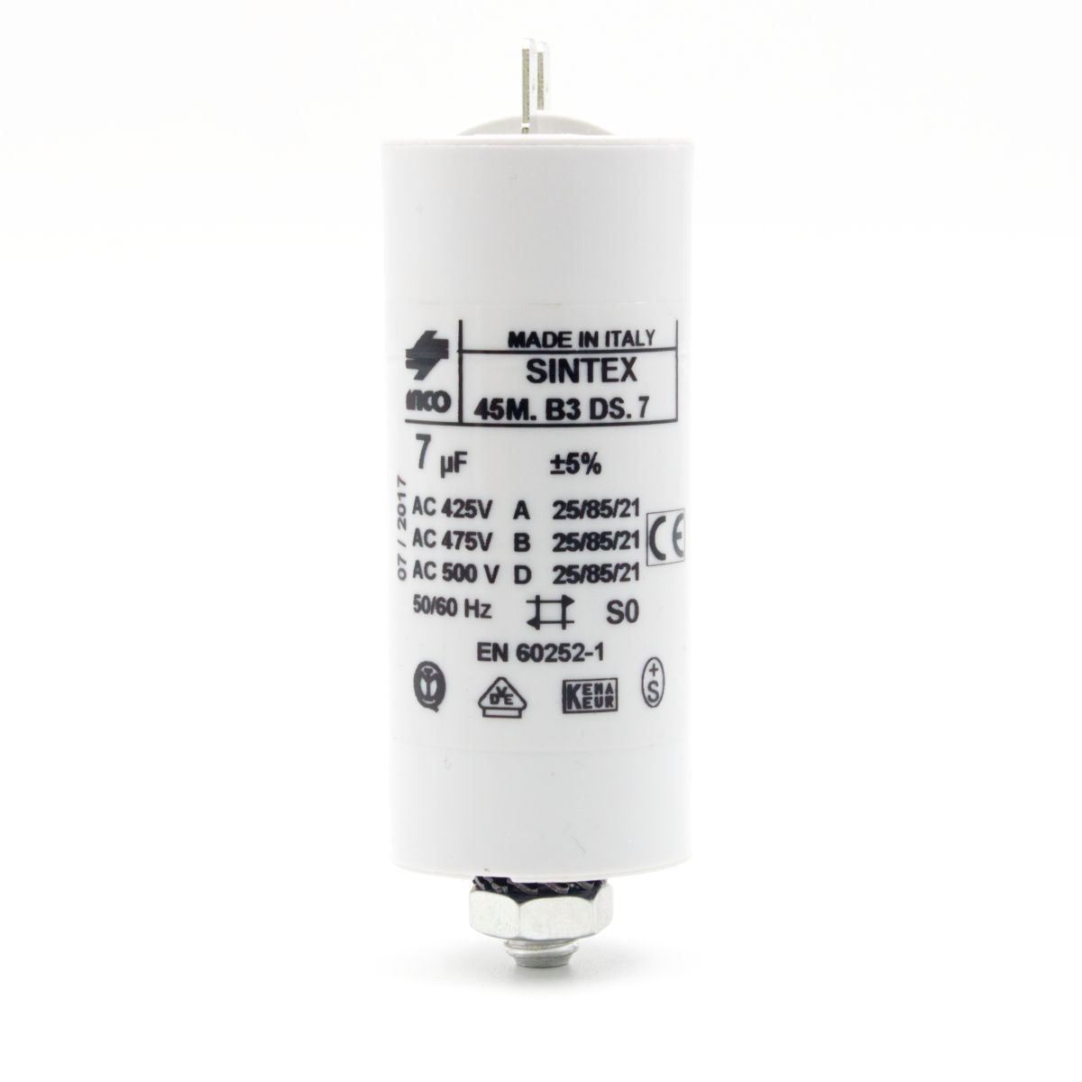 Capacitor 7uF 220V - Suits E7002