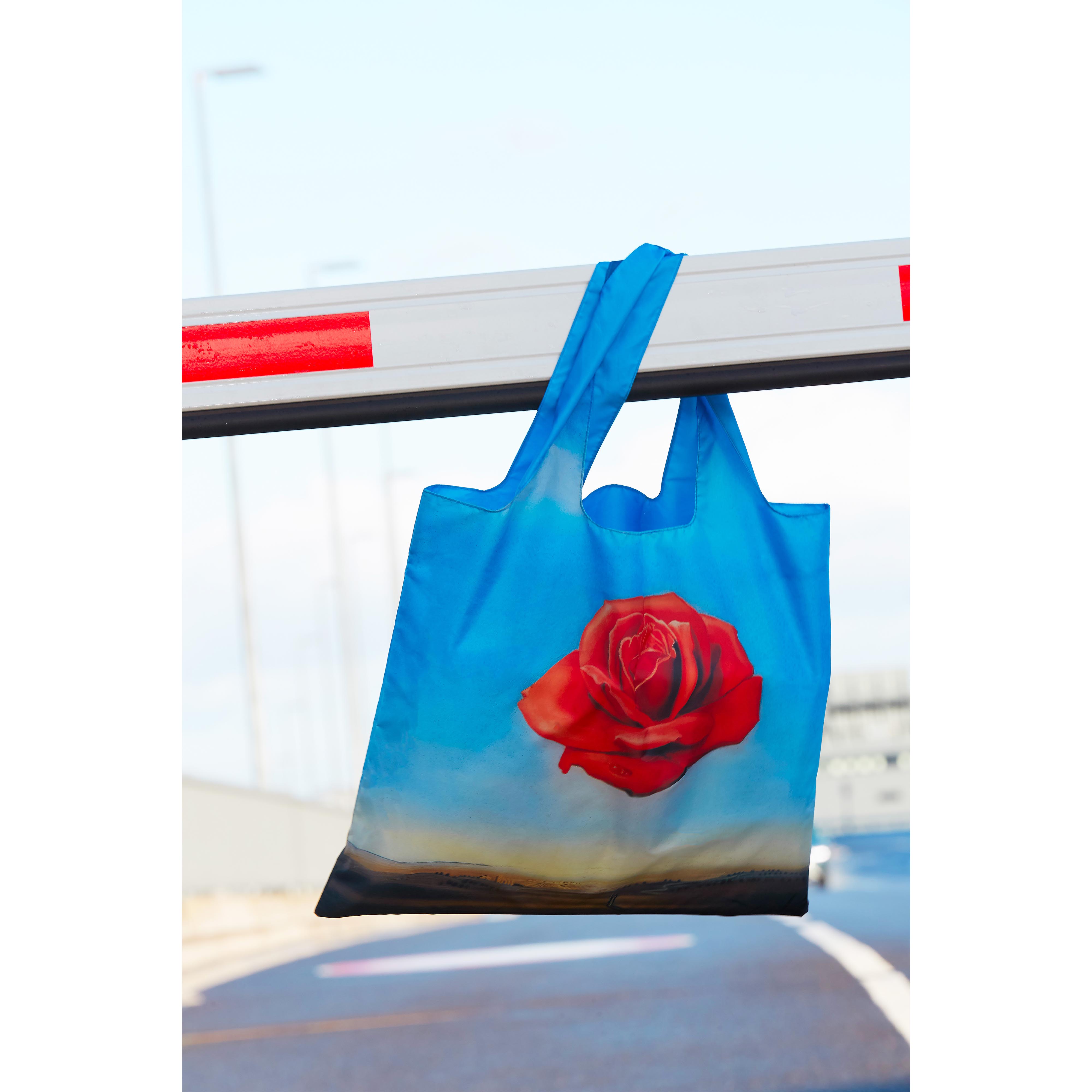LOQI Salvador Dali Meditative Rose Tote Bag
