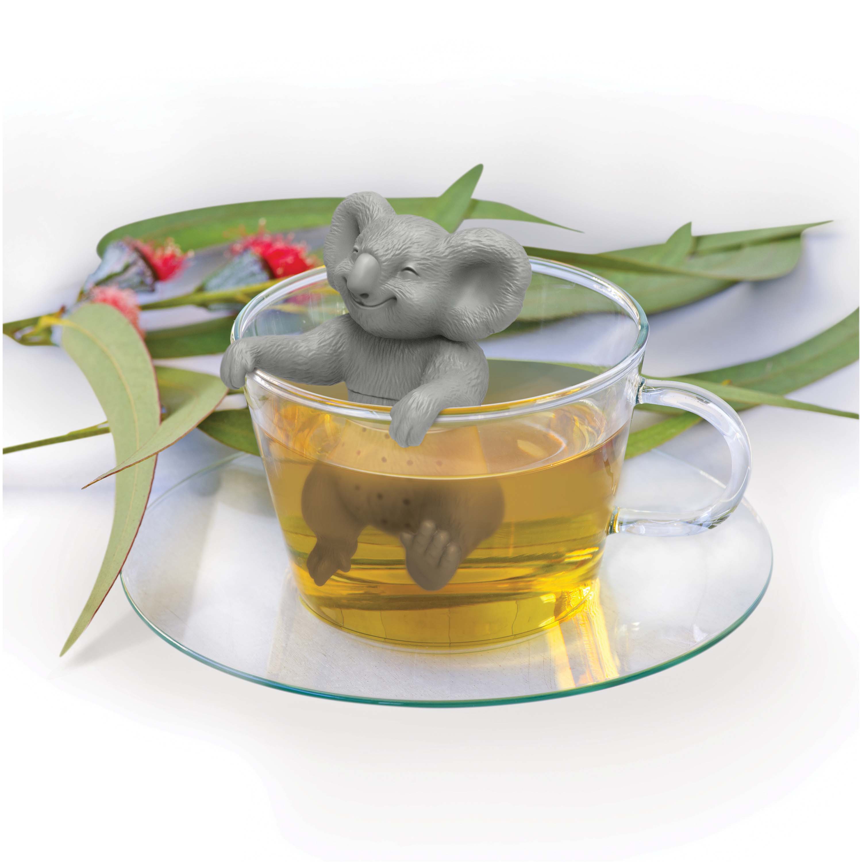 Fred Tea-Dweller Koala Tea Infuser Grey