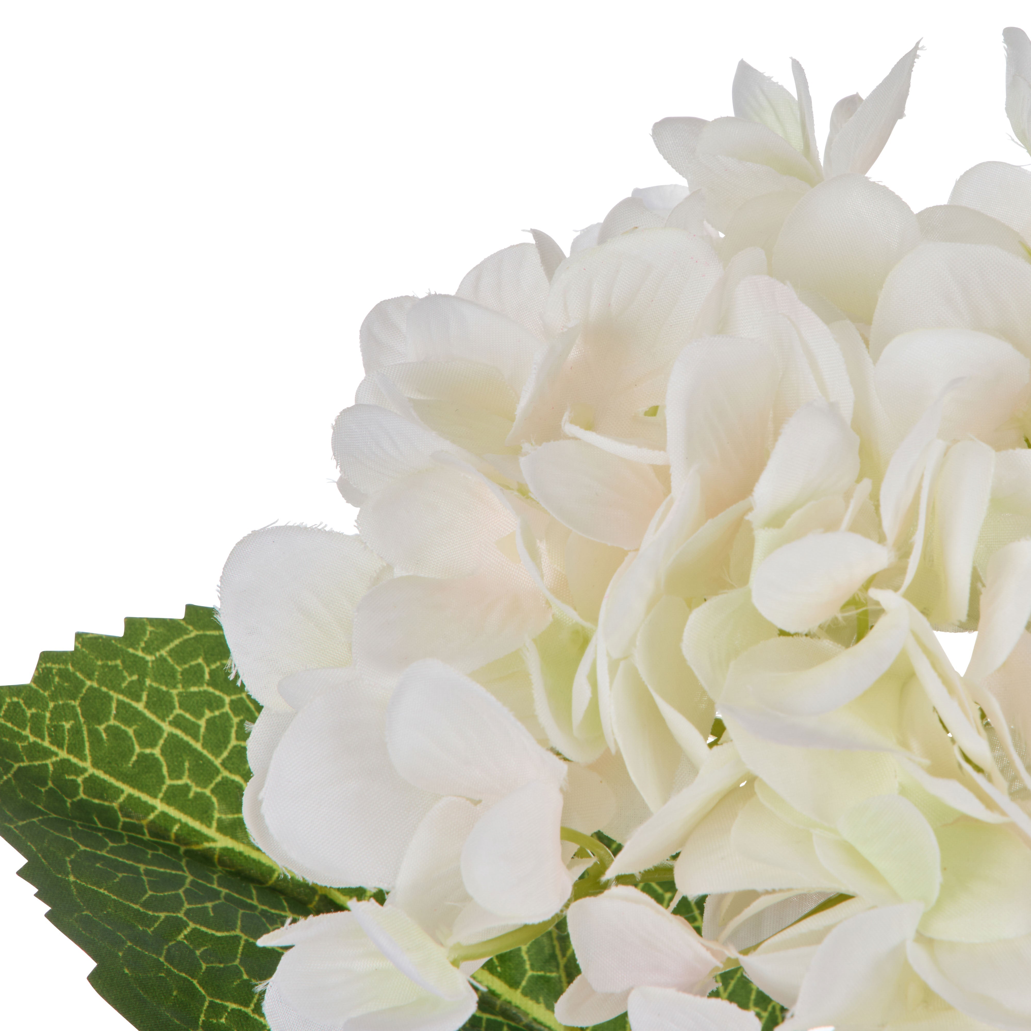Rogue Hydrangea Stem White 46cm