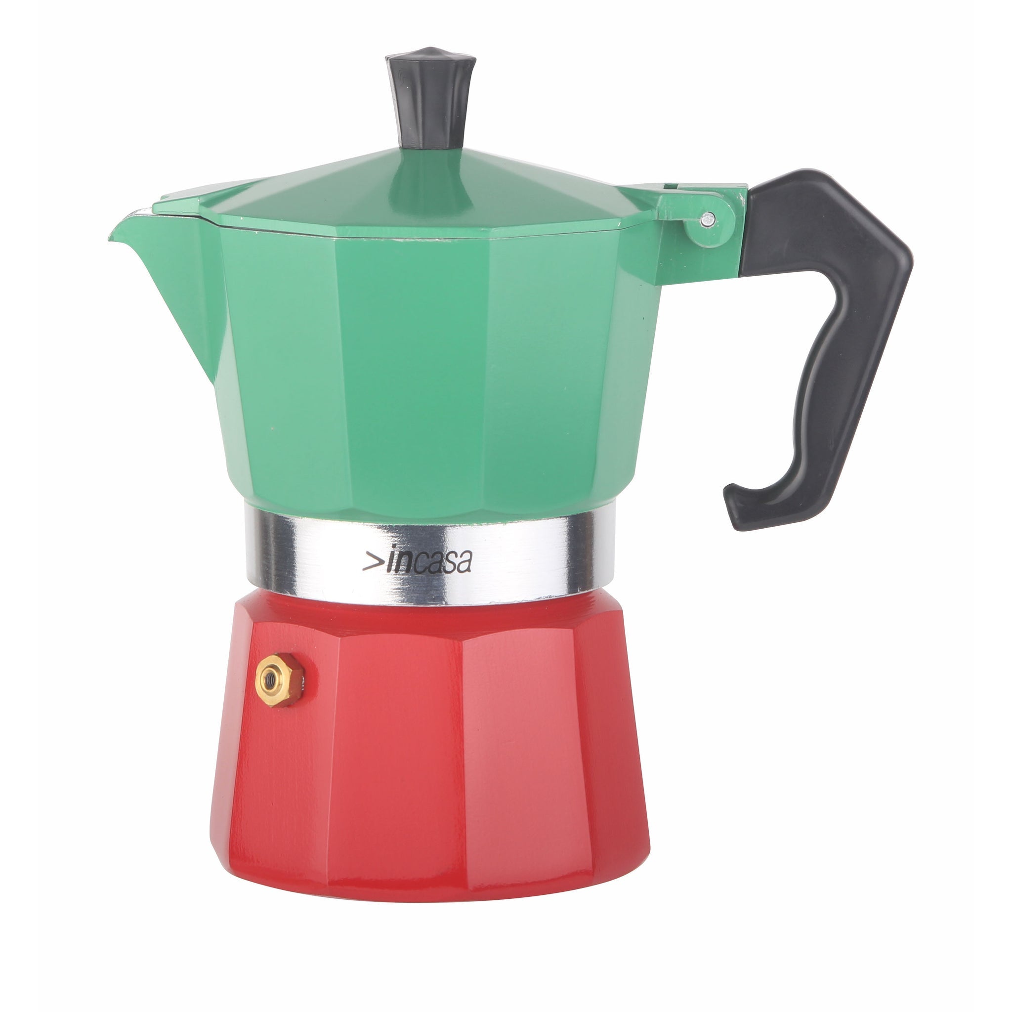 Incasa Alloy Italian Coffee Percolator