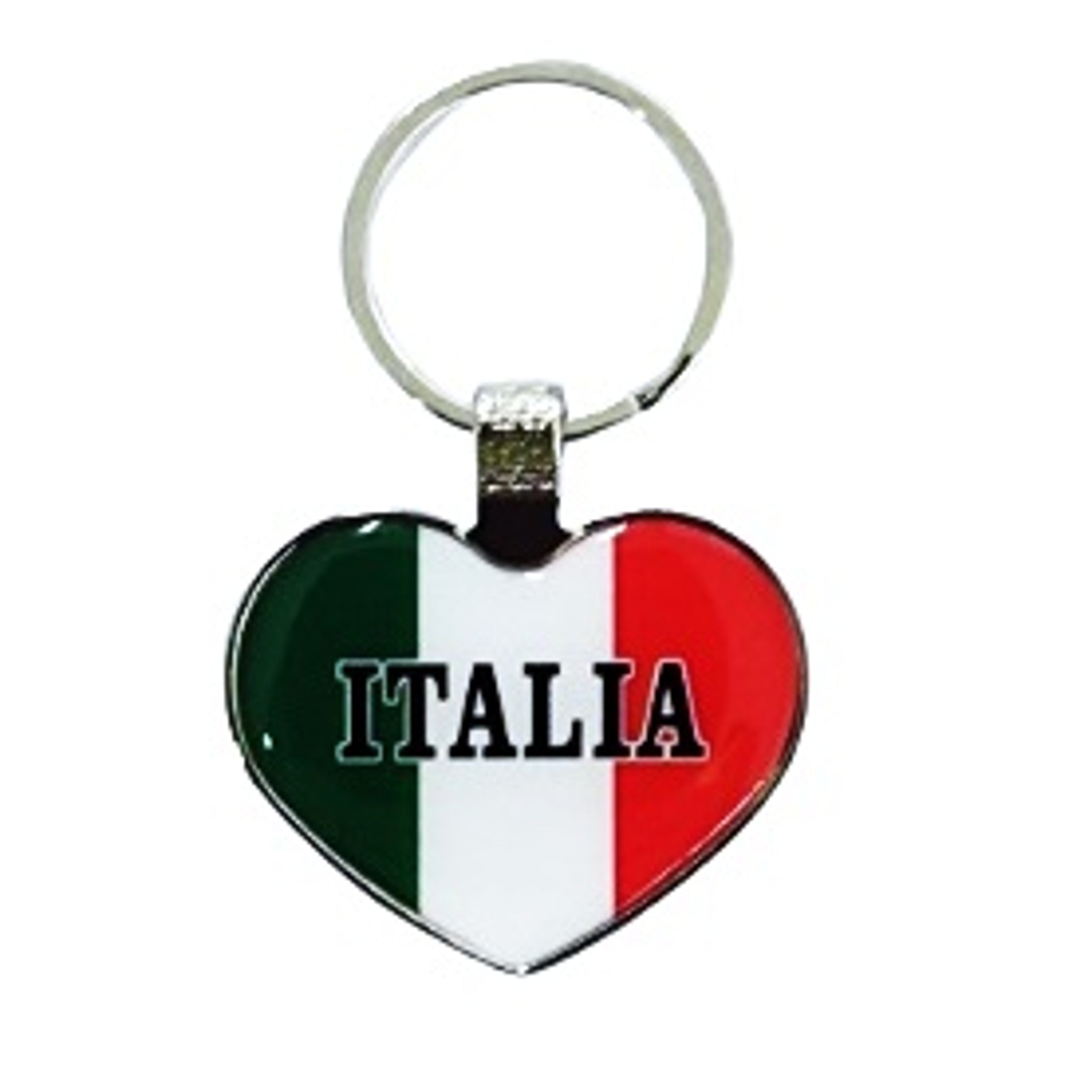 Vogue 45mm Zinc Alloy Italian Heart Shape Key Ring