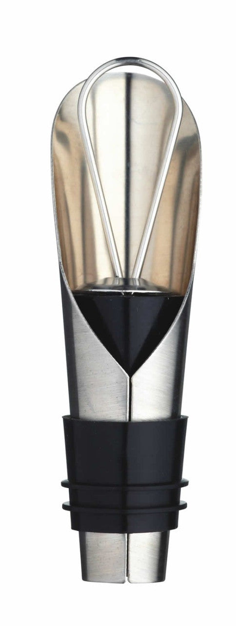 BarCraft Stainless Steel Wine Pourer & Stopper