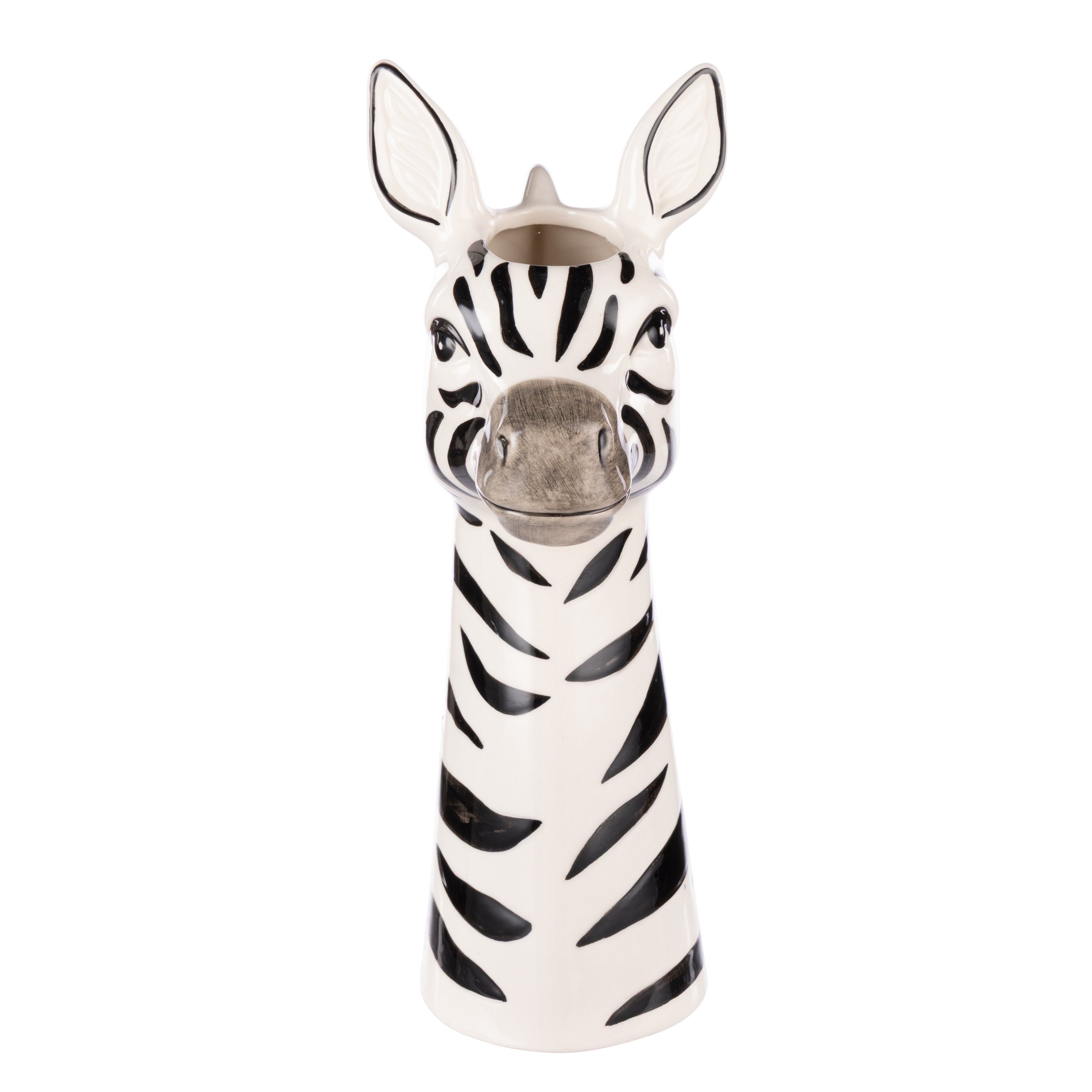 Emporium Zippy Zebra Vase Multi-Coloured