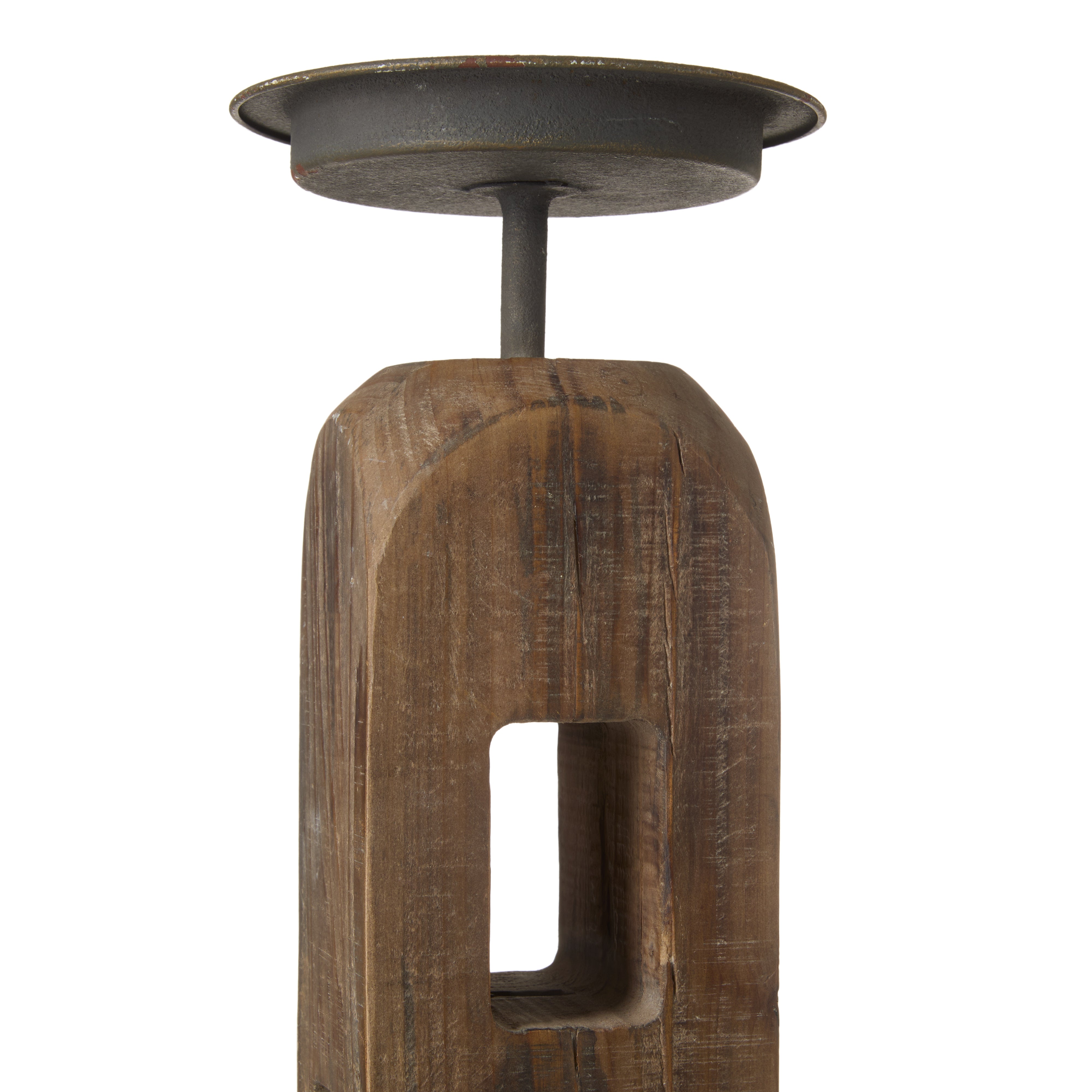 Amalfi Blake Large Candleholder Natural