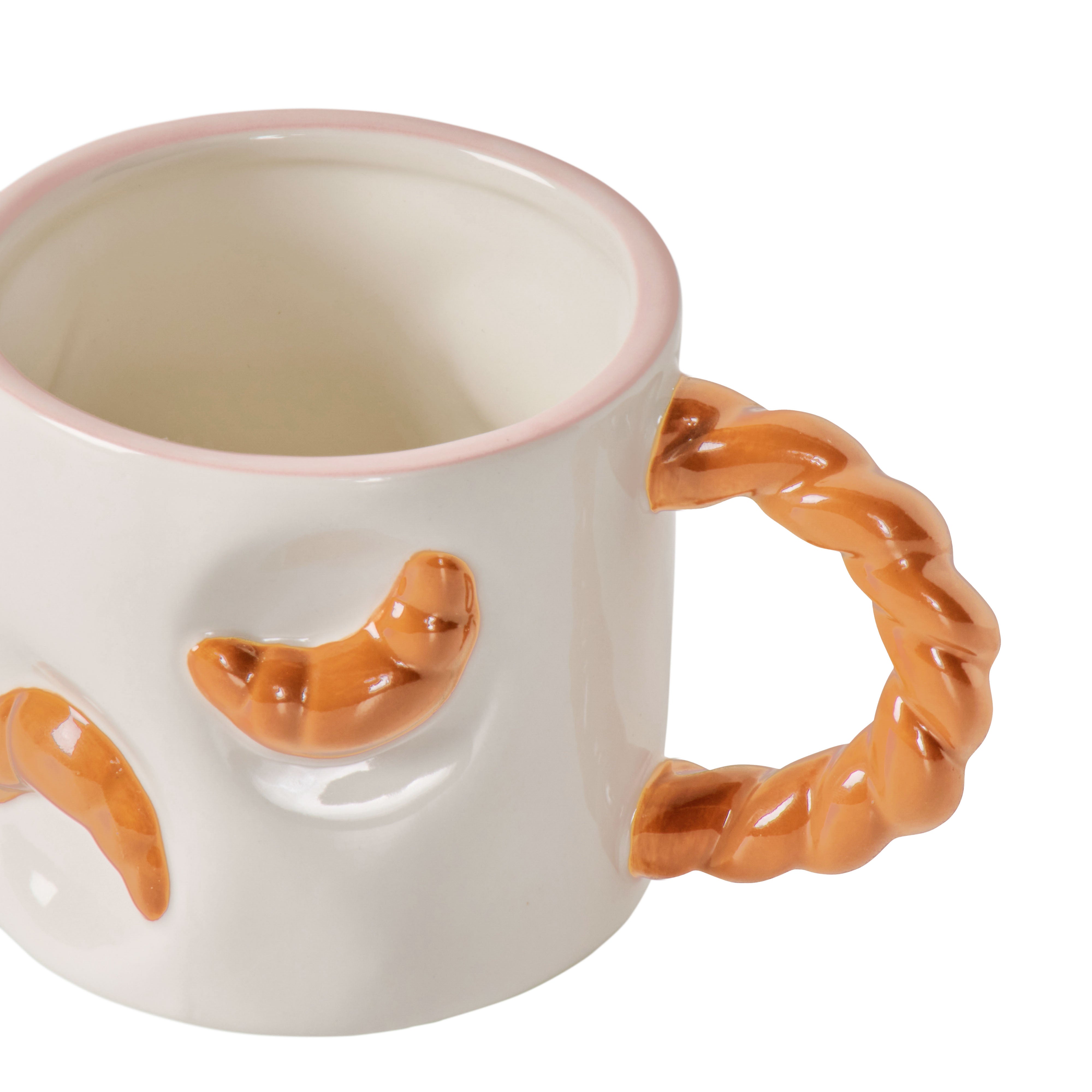 Emporium Colette Croissants Mug Multi-Coloured
