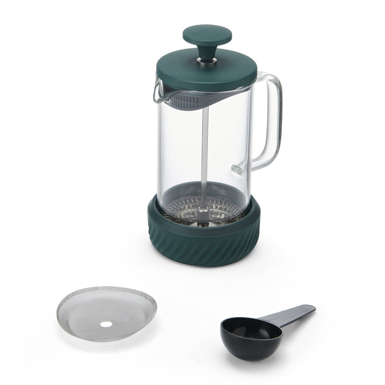 La Cafetière Zero Glass Cafetière 3 Cup / 350ml (Green)