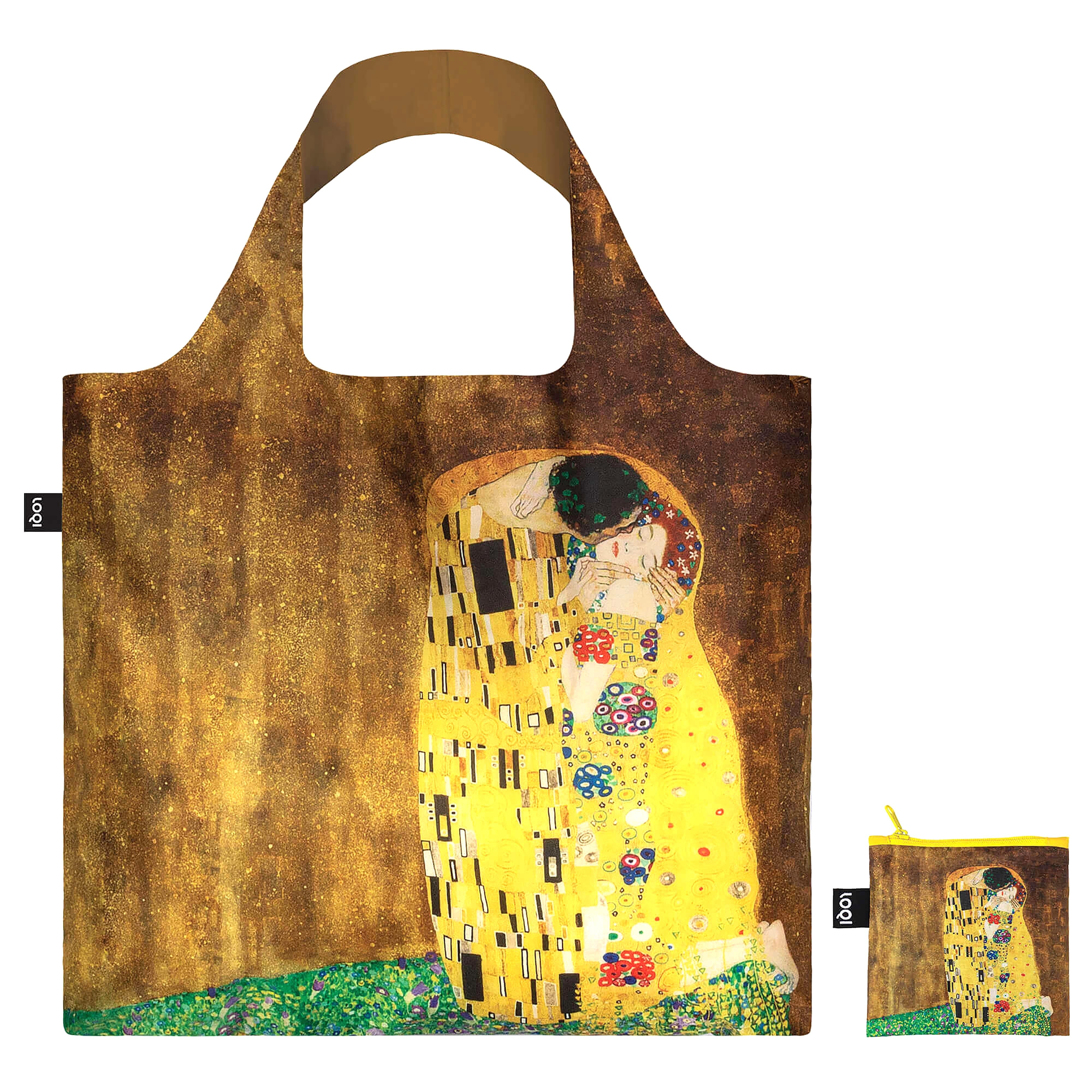 LOQI Gustav Klimt The Kiss Tote Bag