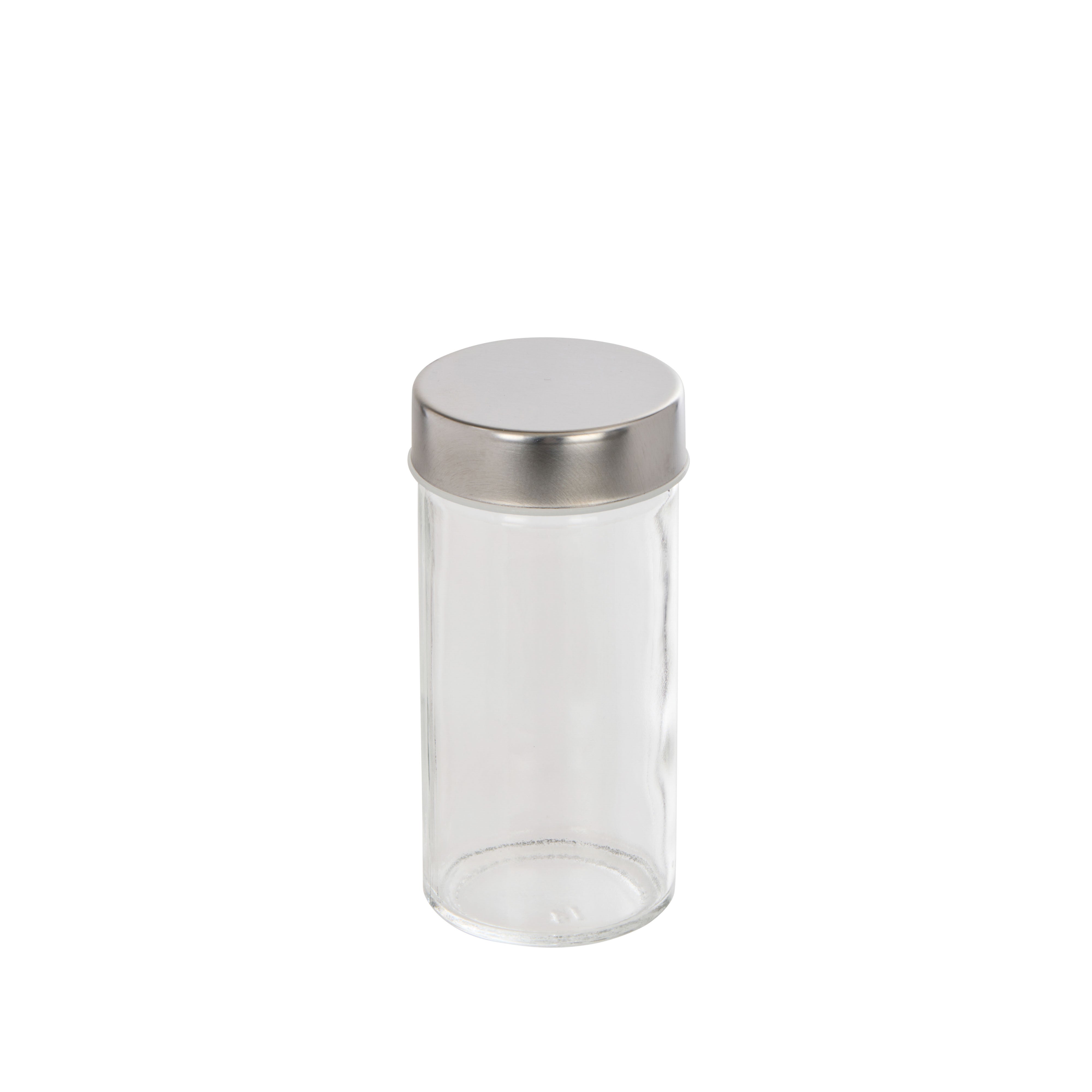 Davis & Waddell Newbury Stainless Steel Spice Rack Jar 16 Piece Set Silver
