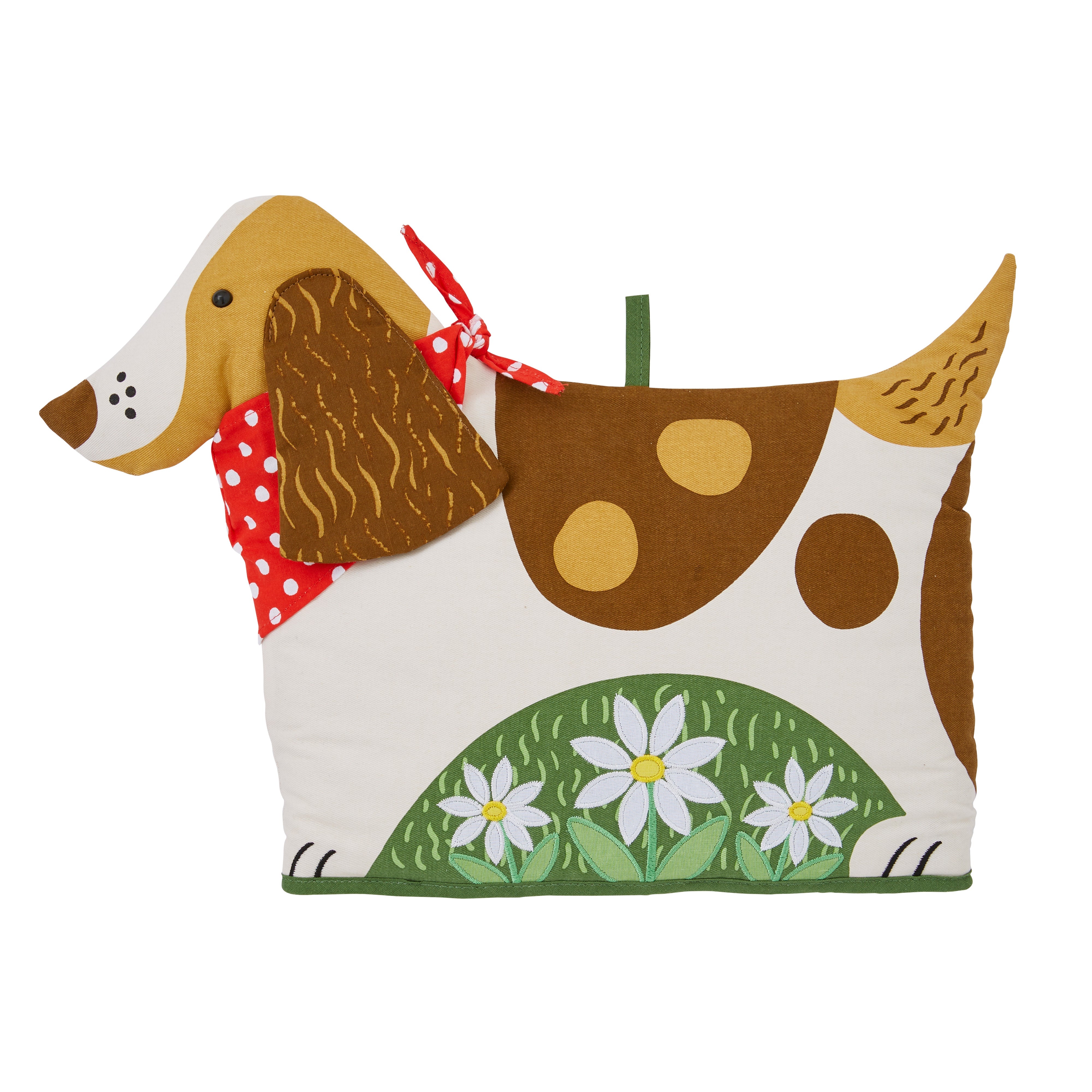 Ulster Weavers Daisy Dog Shaped Tea Cosy Brown